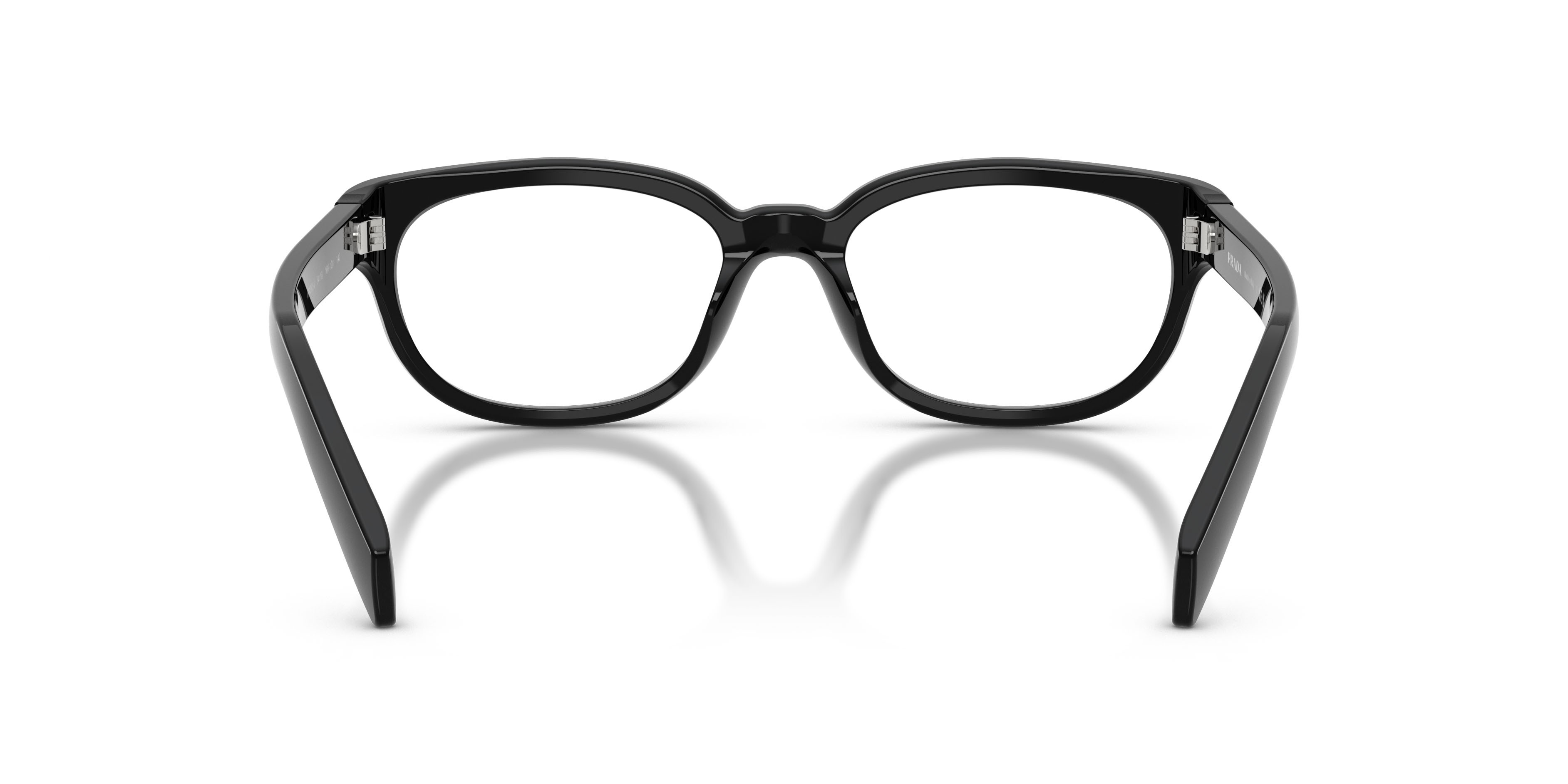 Eyeglasses Prada PR D03VU (16K1O1) color nero shape pantos lenses lente demo