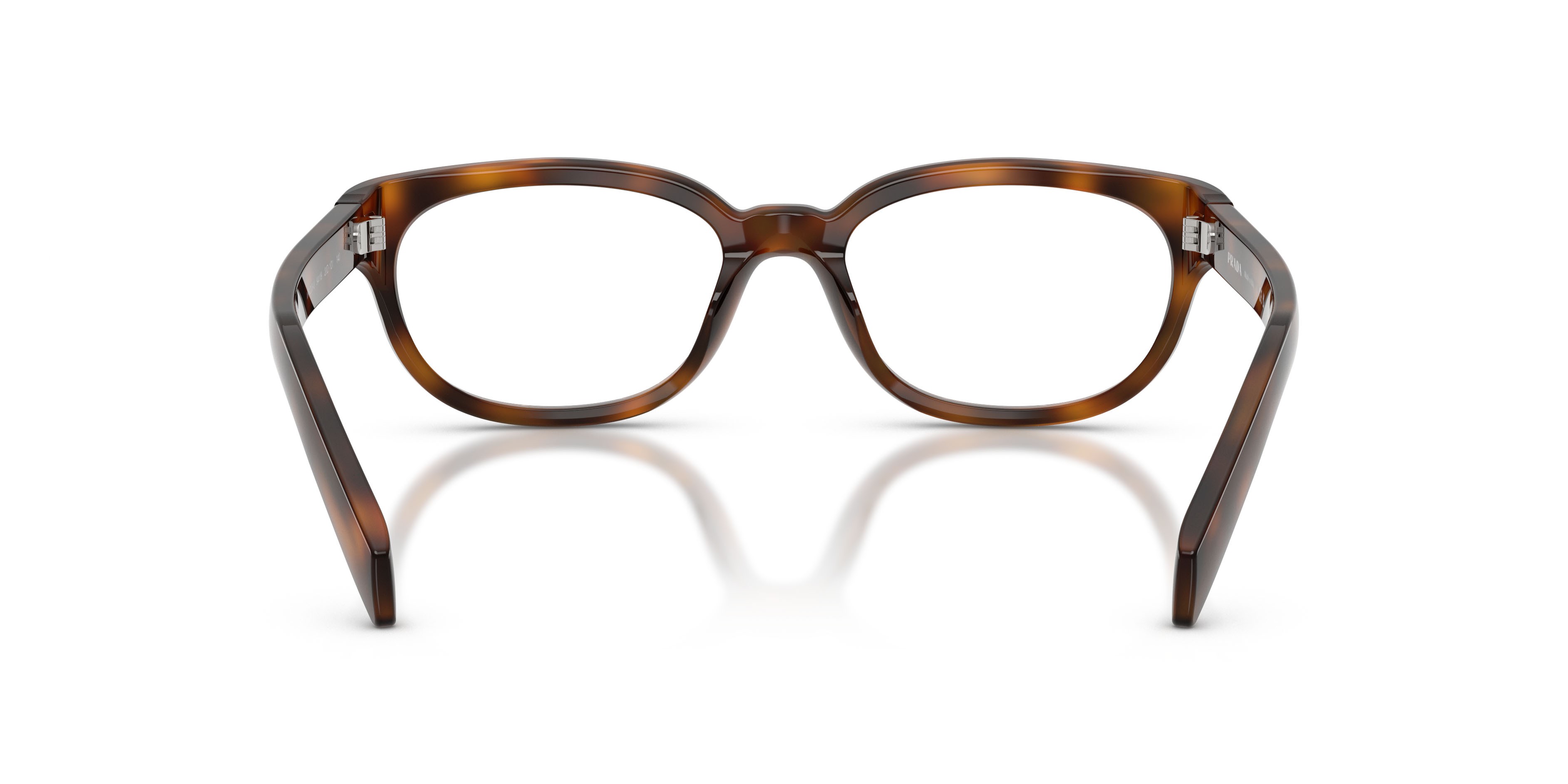 Eyeglasses Prada PR D03VU (20D1O1) color havana juniper shape pantos lenses lente demo