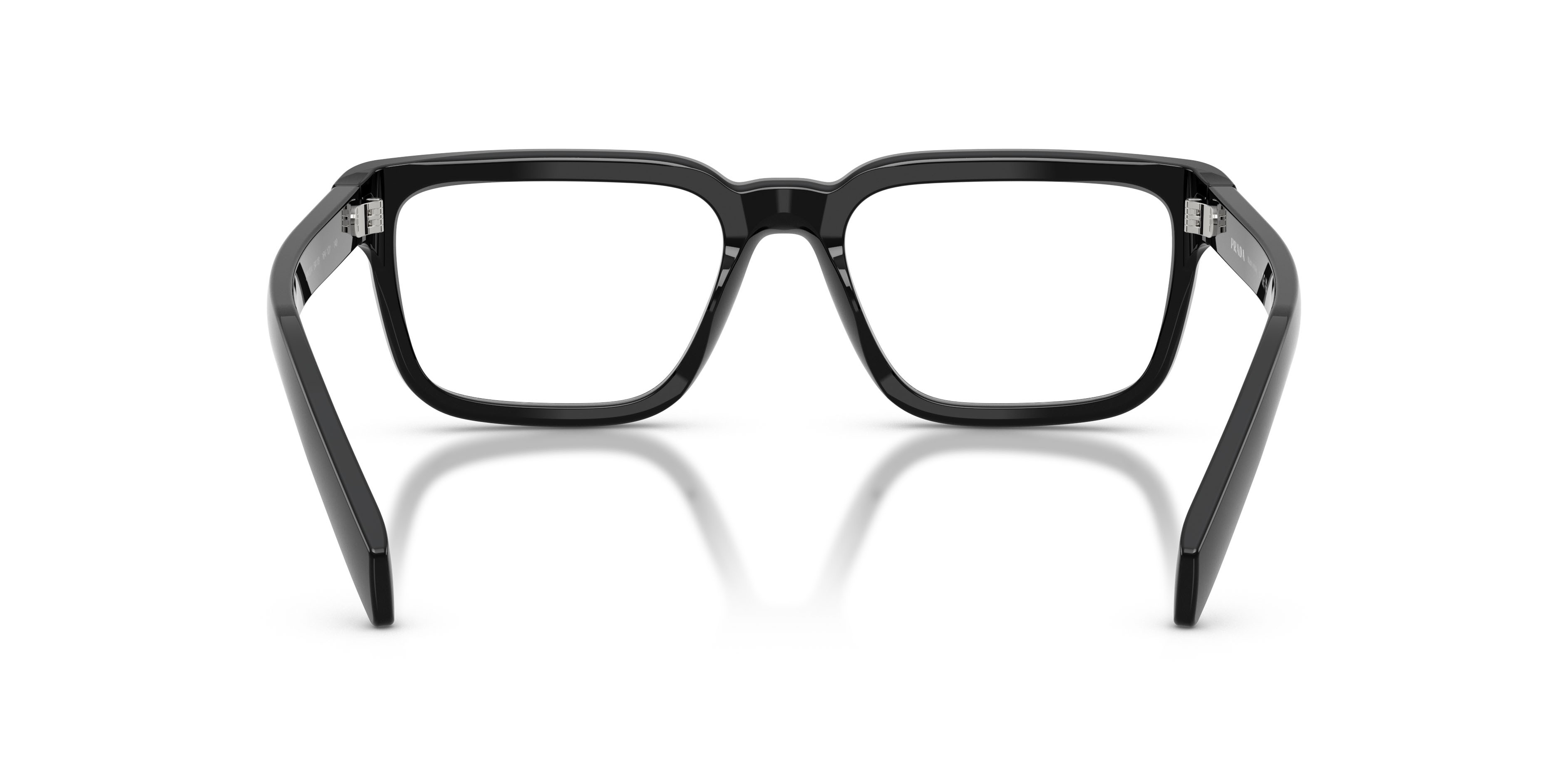 Eyeglasses Prada PR D04V (16K1O1) color nero shape square lenses lente demo