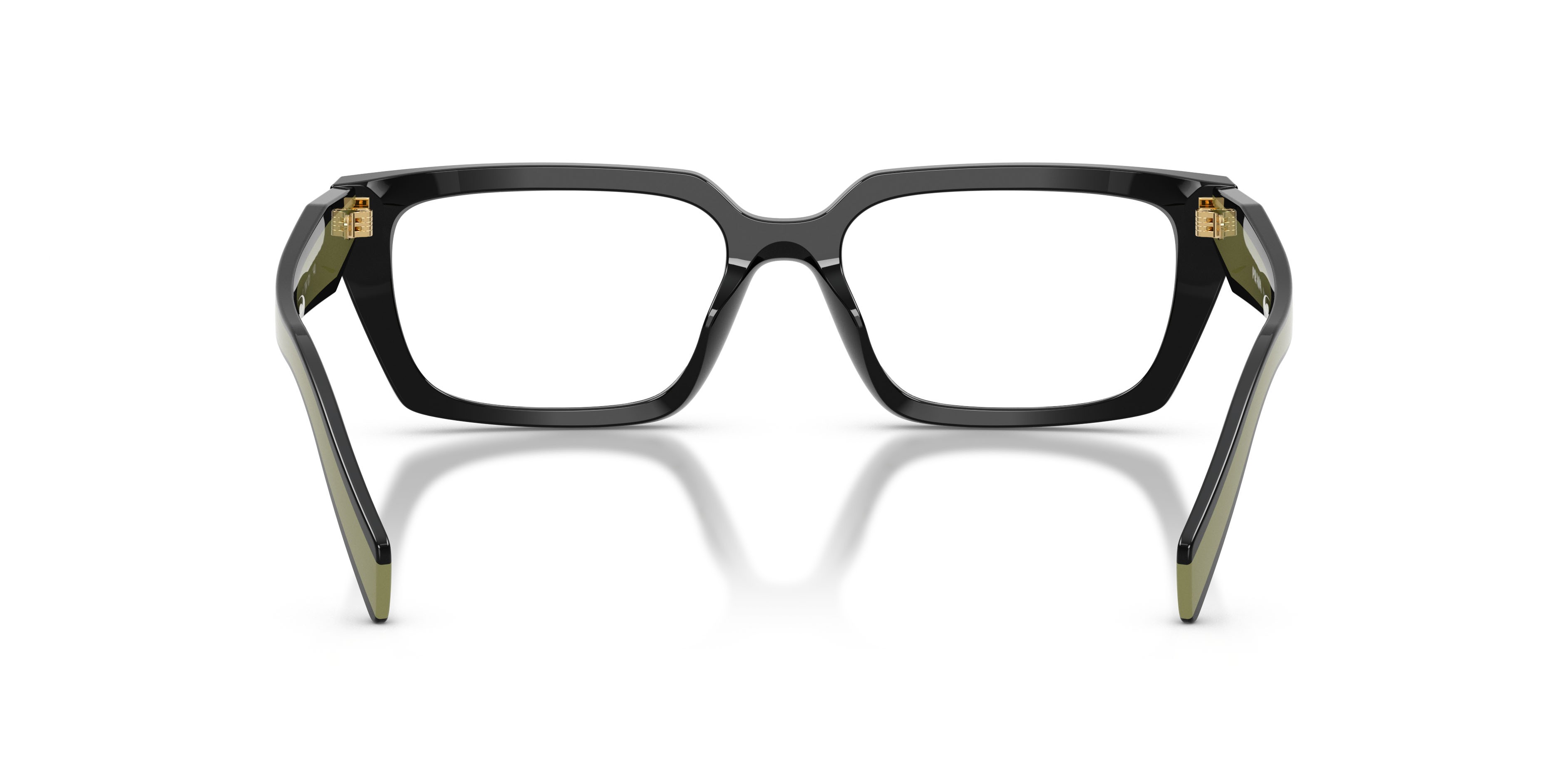 Eyeglasses Prada PR D05V (03K1O1) color nero shape rectangle lenses lente demo