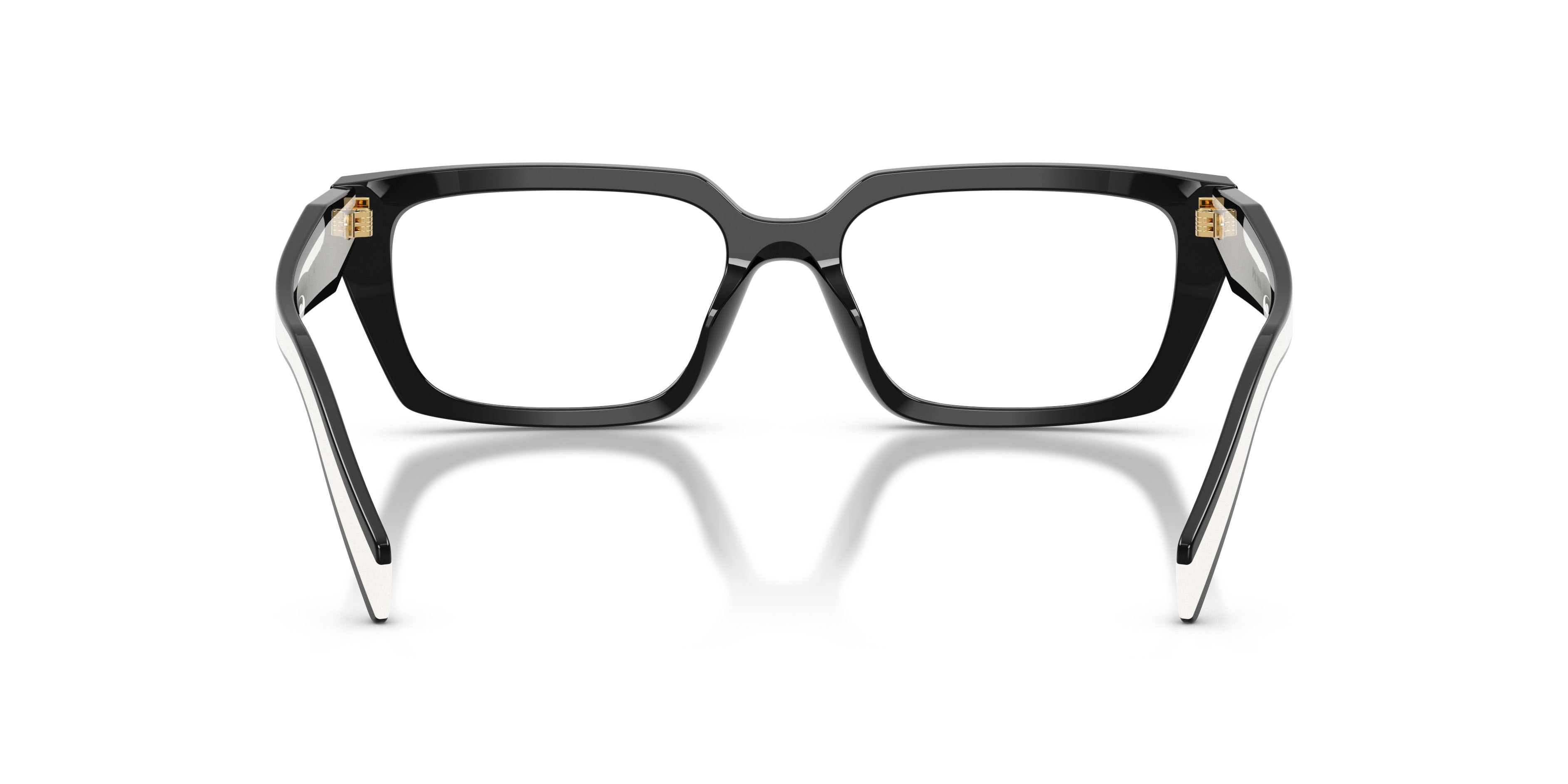 Eyeglasses Prada PR D05V (20G1O1) color nero shape rectangle lenses lente demo