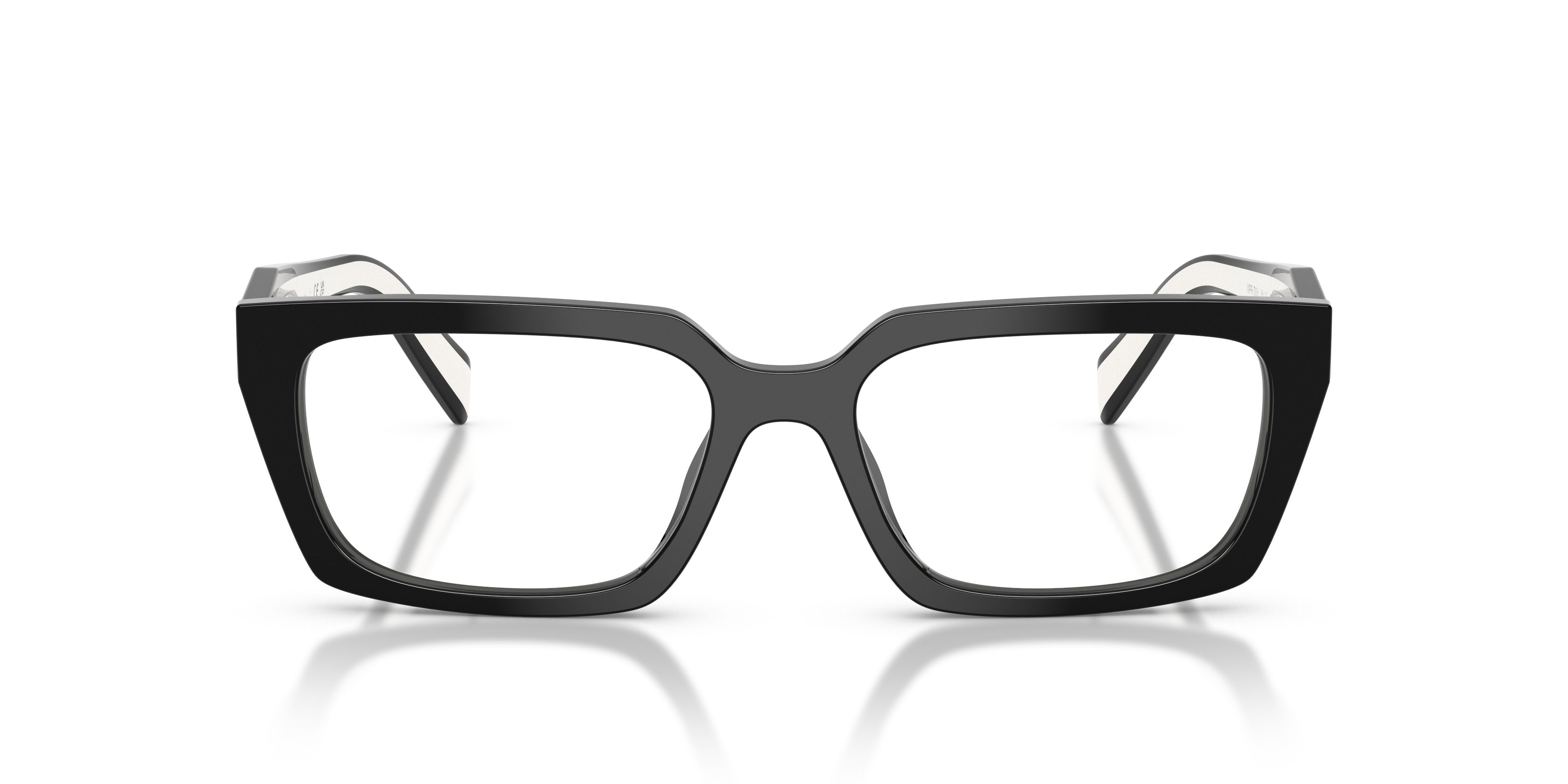 Eyeglasses Prada PR D05V (20G1O1) color nero shape rectangle lenses lente demo