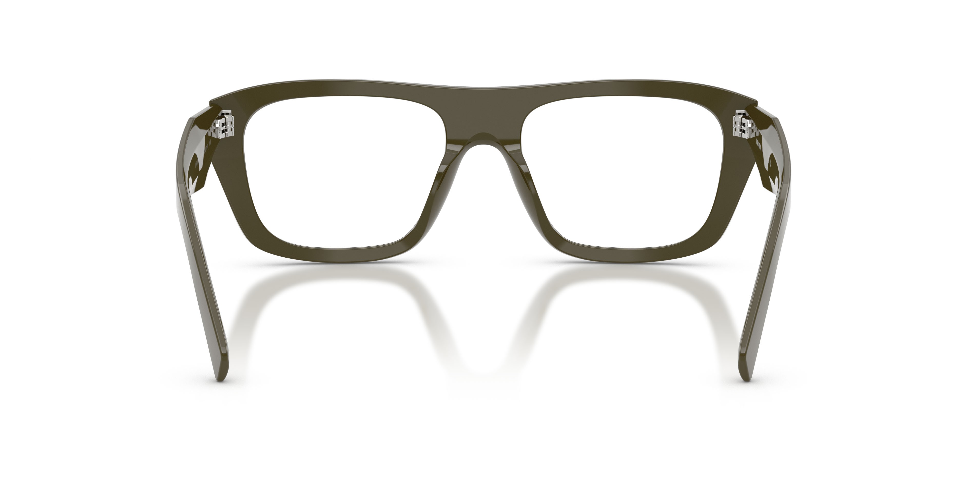 Eyeglasses Prada PR D07VU (26J1O1) color laurel shape rectangle lenses lente demo