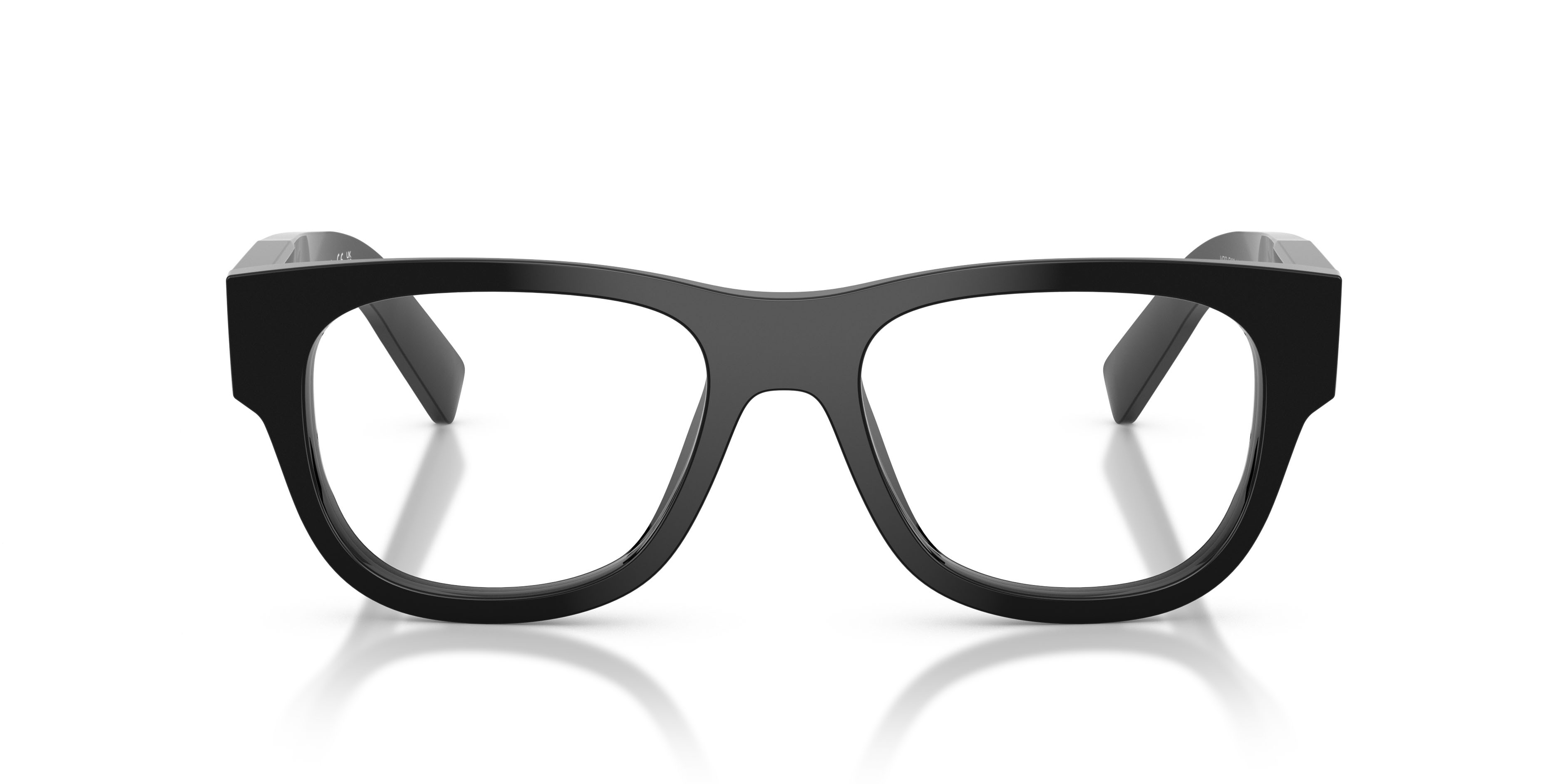 Eyeglasses Prada PR D08VU (16K1O1) color nero shape square lenses lente demo