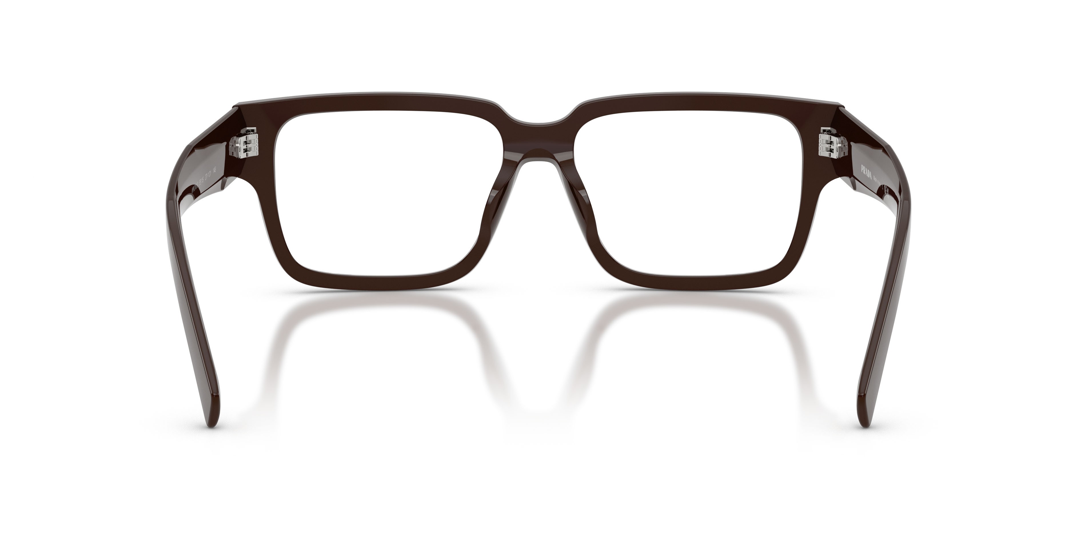 Eyeglasses Prada PR D10VD (27I1O1) color cigar shape rectangle lenses lente demo