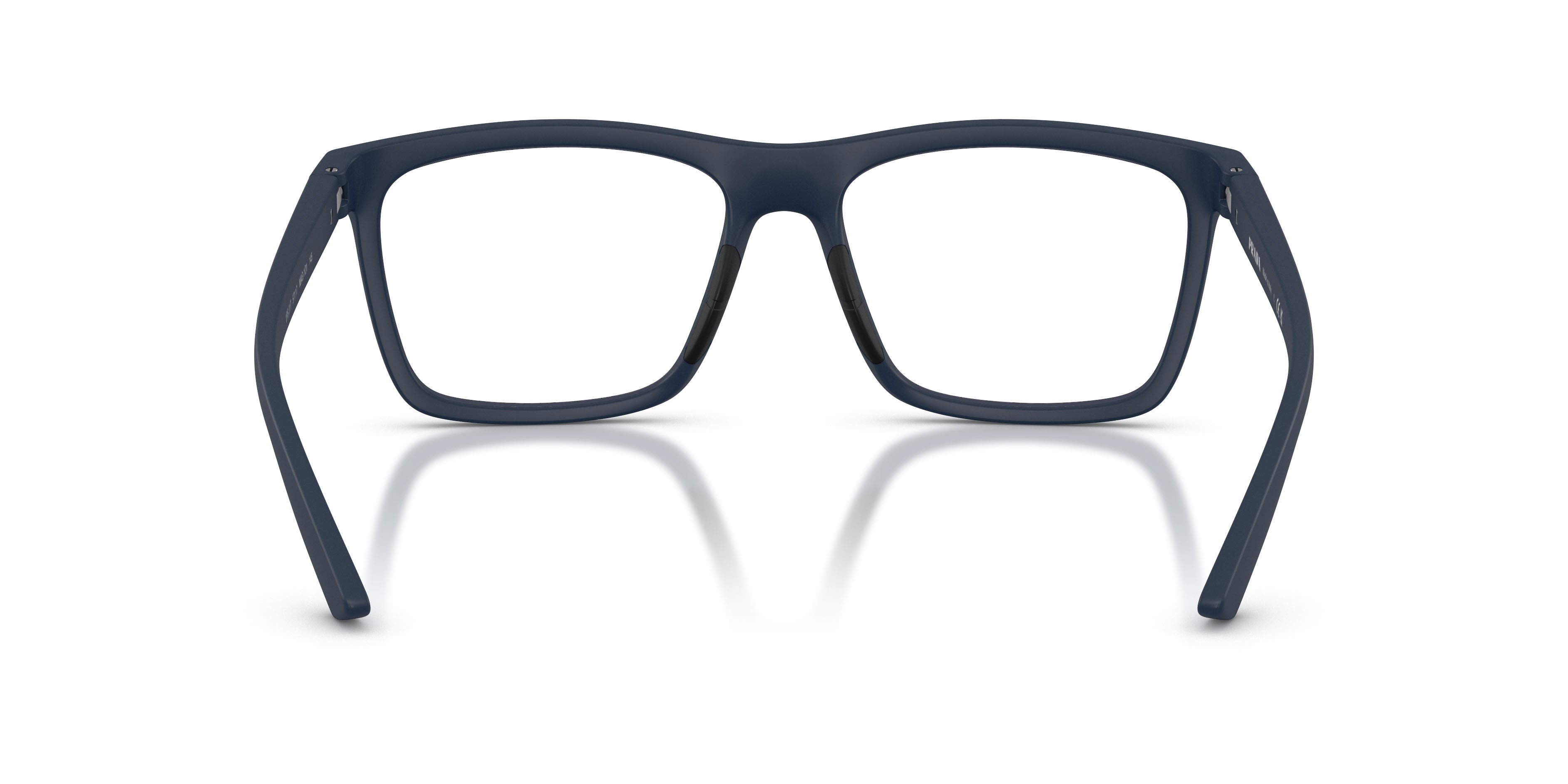 Occhiali da vista Prada Linea Rossa PS 01TV (MAG1O1) colore blu opaco forma quadrato lenti lente demo