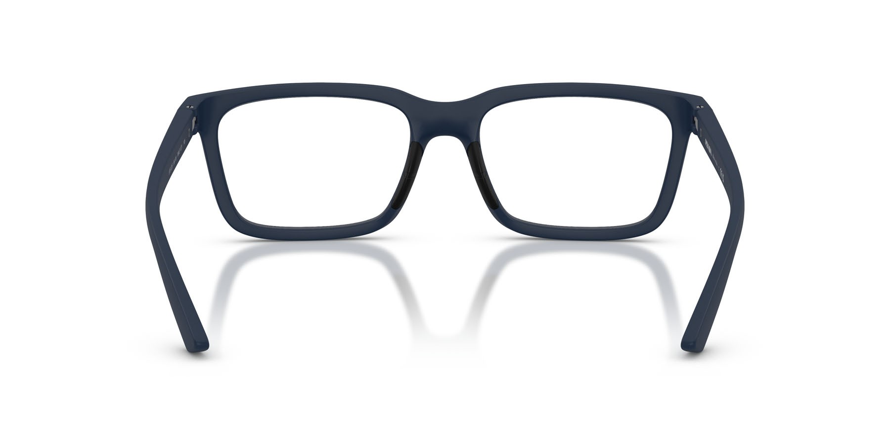Occhiali da vista Prada Linea Rossa PS 02SV (MAG1O1) colore blu opaco forma rettangolare lenti lente demo