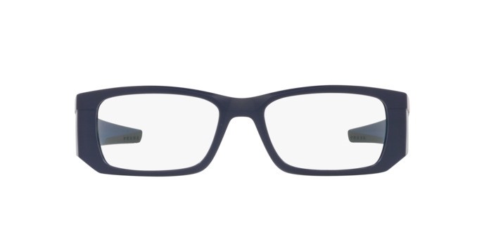 Brillen Prada Linea Rossa PS 03PV (MAG1O1) farbe blu opaco form quadratisch gläser lente demo