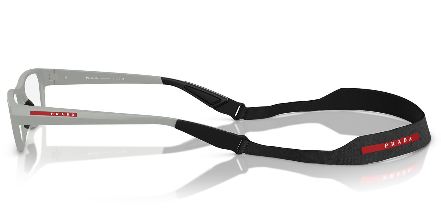 Occhiali da vista Prada Linea Rossa PS 03RV (13Z1O1) colore grigio ferro opaco forma quadrato lenti lente demo