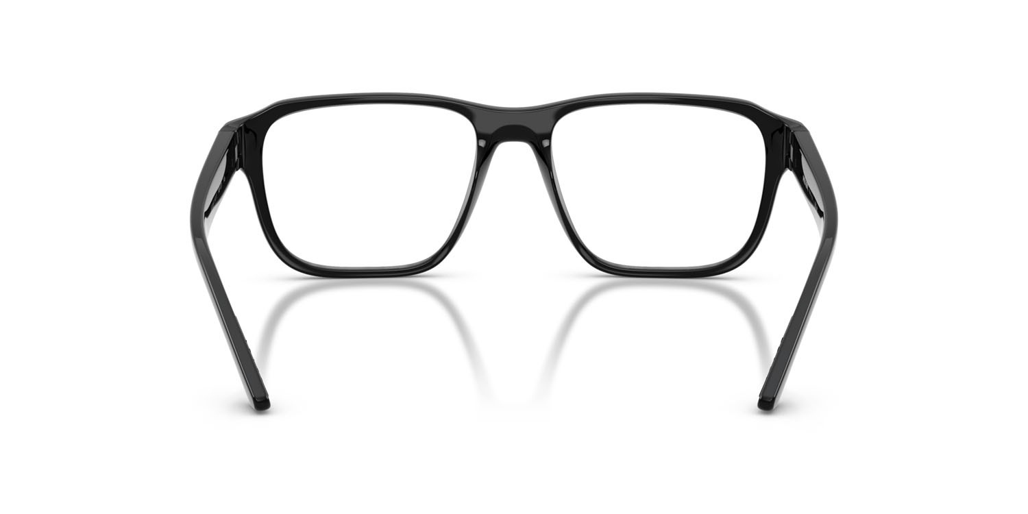 Occhiali da vista Prada Linea Rossa PS 05RV (1AB1O1) colore nero forma irregolare lenti lente demo
