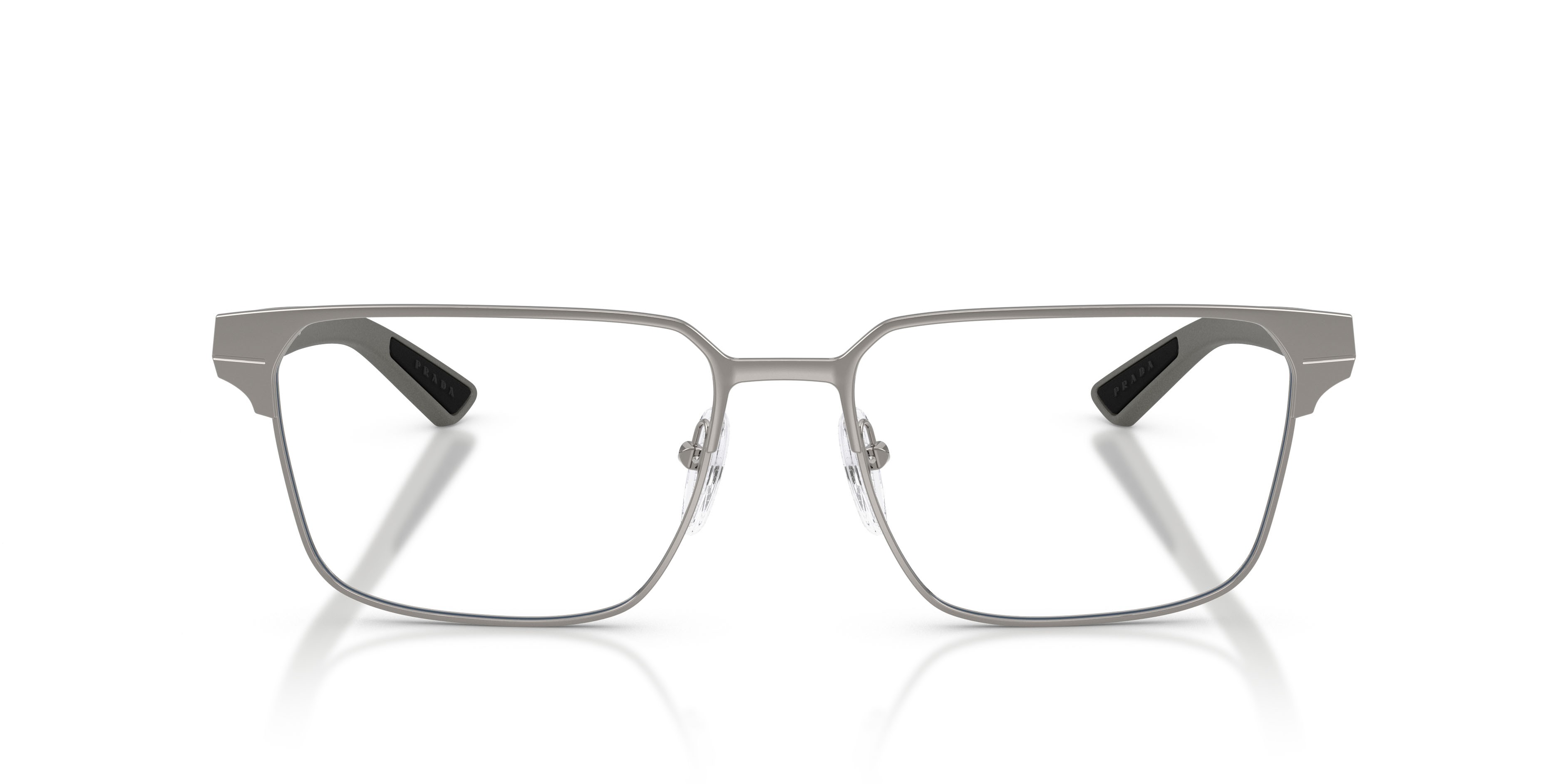 Occhiali da vista Prada Linea Rossa PS 50TV (5AV1O1) colore grigio forma quadrato lenti lente demo
