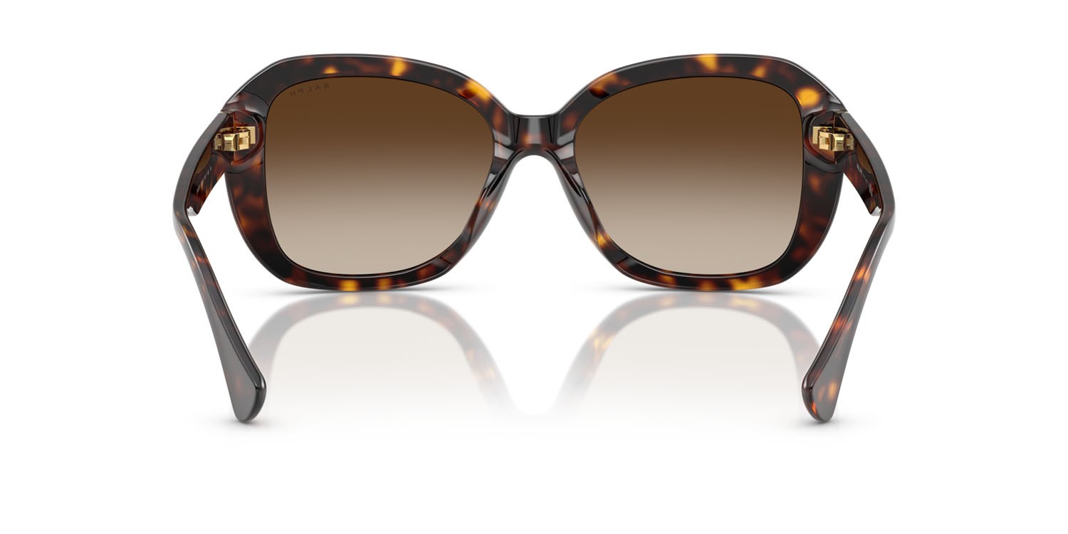 Sunglasses Ralph RA 5321U (500313) color havana marrone brillante shape square lenses marrone sfumato