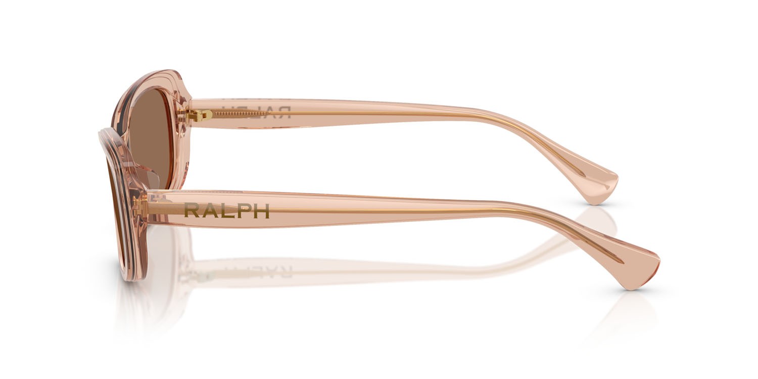 Sunglasses Ralph RA 5322U (621173) color marrone chiaro brillante shape rectangle lenses marrone