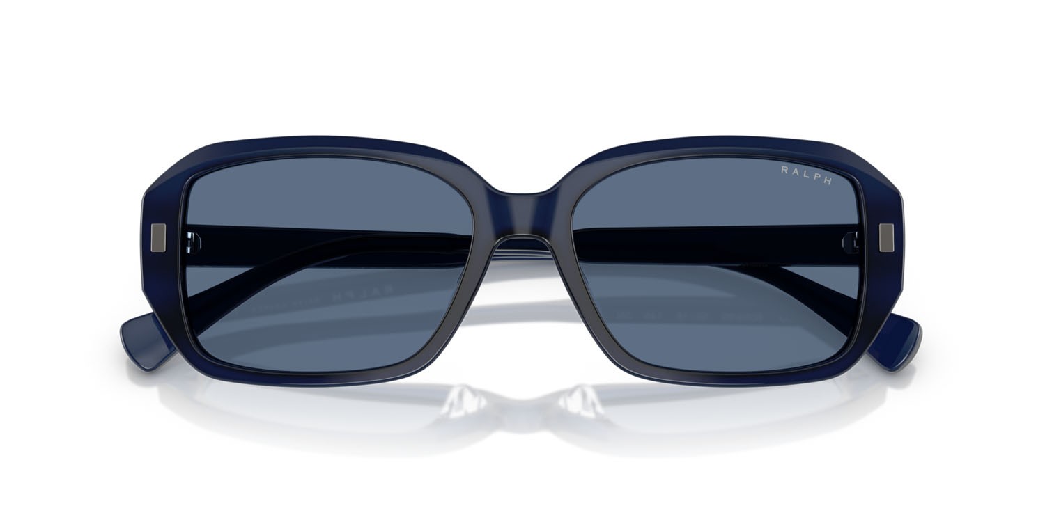 Sonnenbrillen Ralph RA 5325U (605980) farbe blu opalescente lucido form rechteckig gläser blu scuro