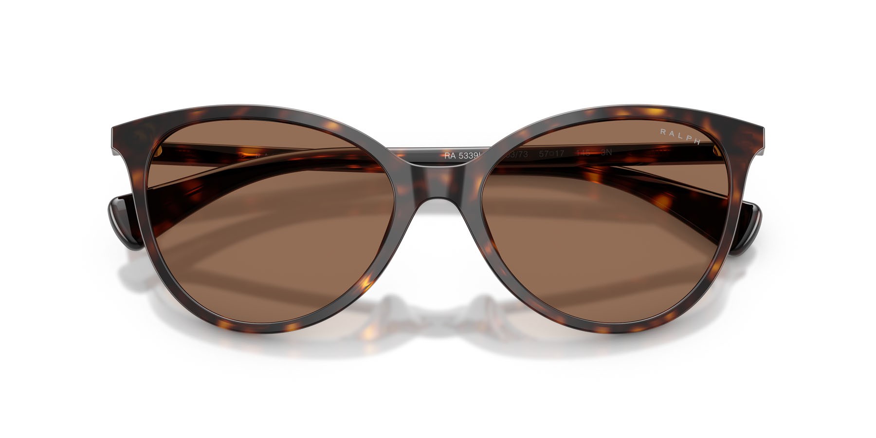 Sunglasses Ralph RA 5339U (500373) color havana scuro shape pantos lenses marrone