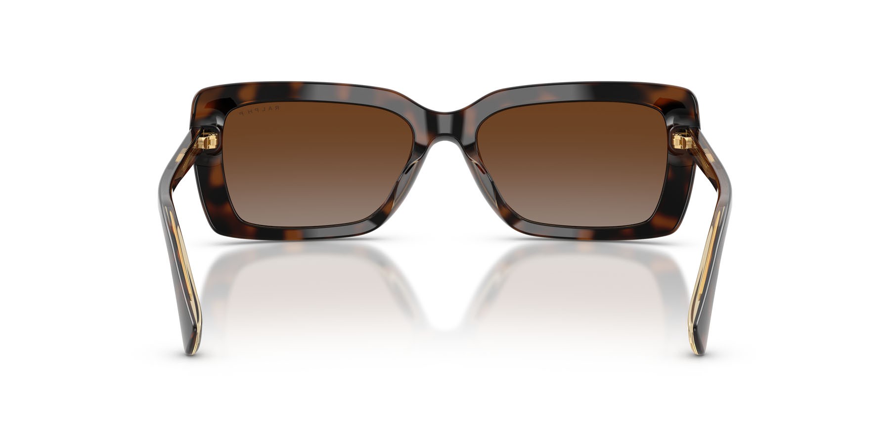 Sunglasses Ralph RA 5342U (6294T5) color tartarugato shape rectangle lenses polarized marrone sfumata