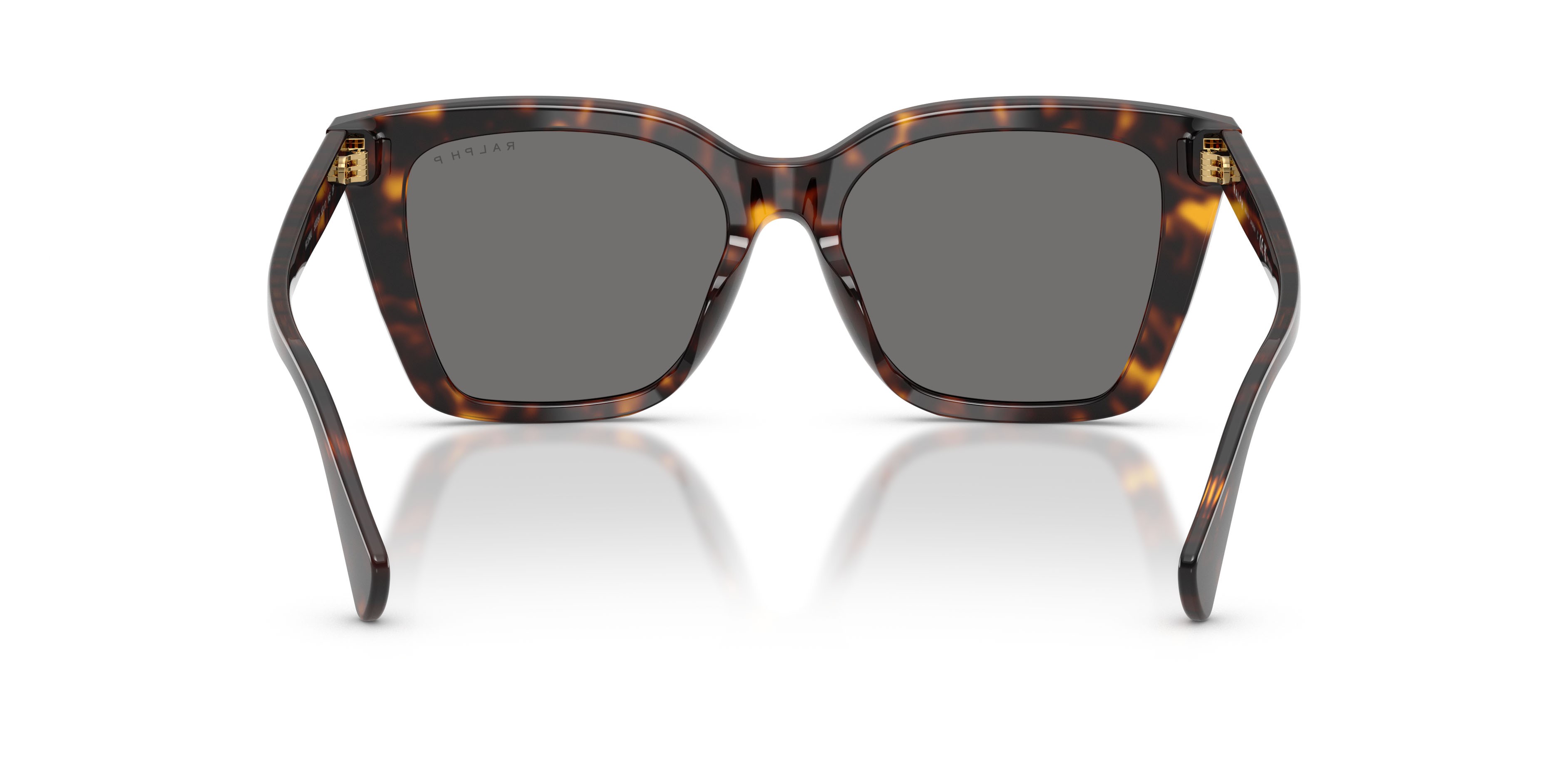 Sunglasses Ralph RA 5349U (500381) color havana scuro lucido shape square lenses polar grigia