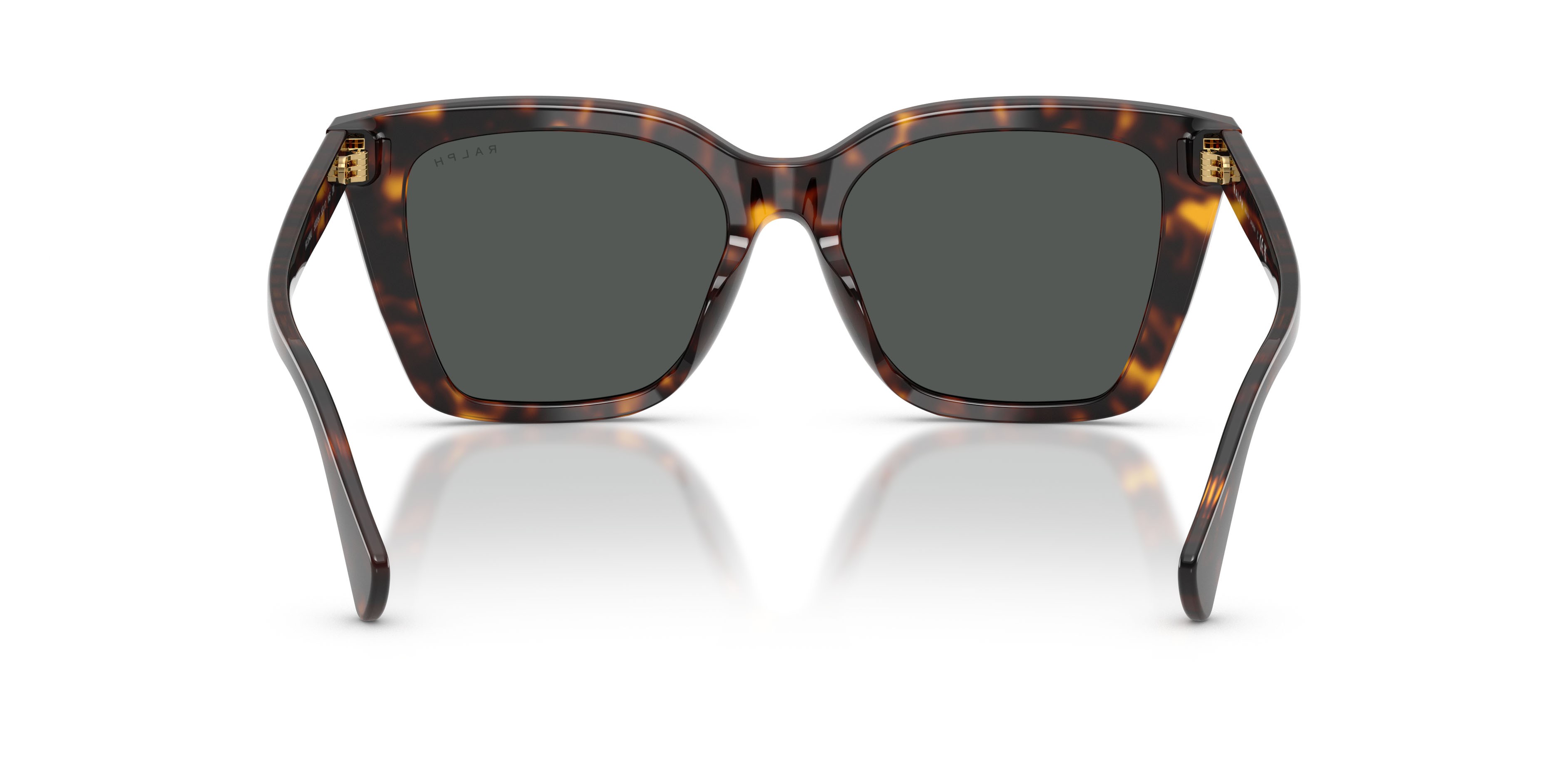 Sunglasses Ralph RA 5349U (500387) color havana scuro lucido shape square lenses grigio