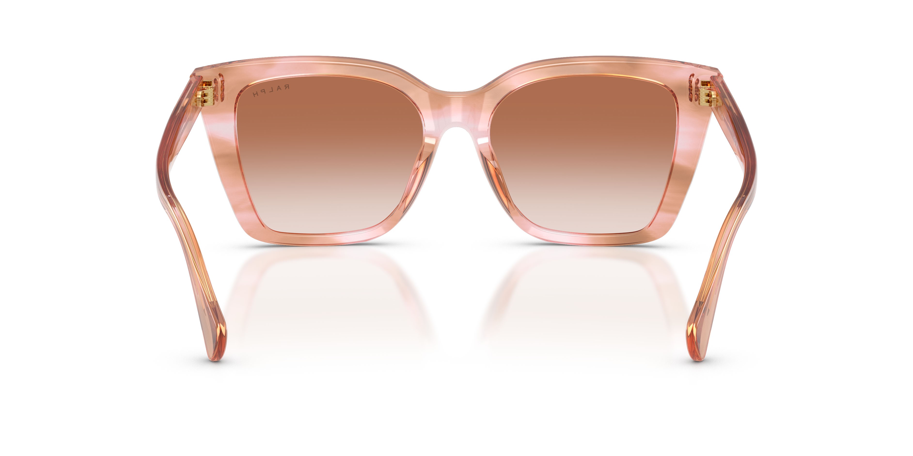 Sunglasses Ralph RA 5349U (634113) color rose havana brown shape square lenses marrone sfumato