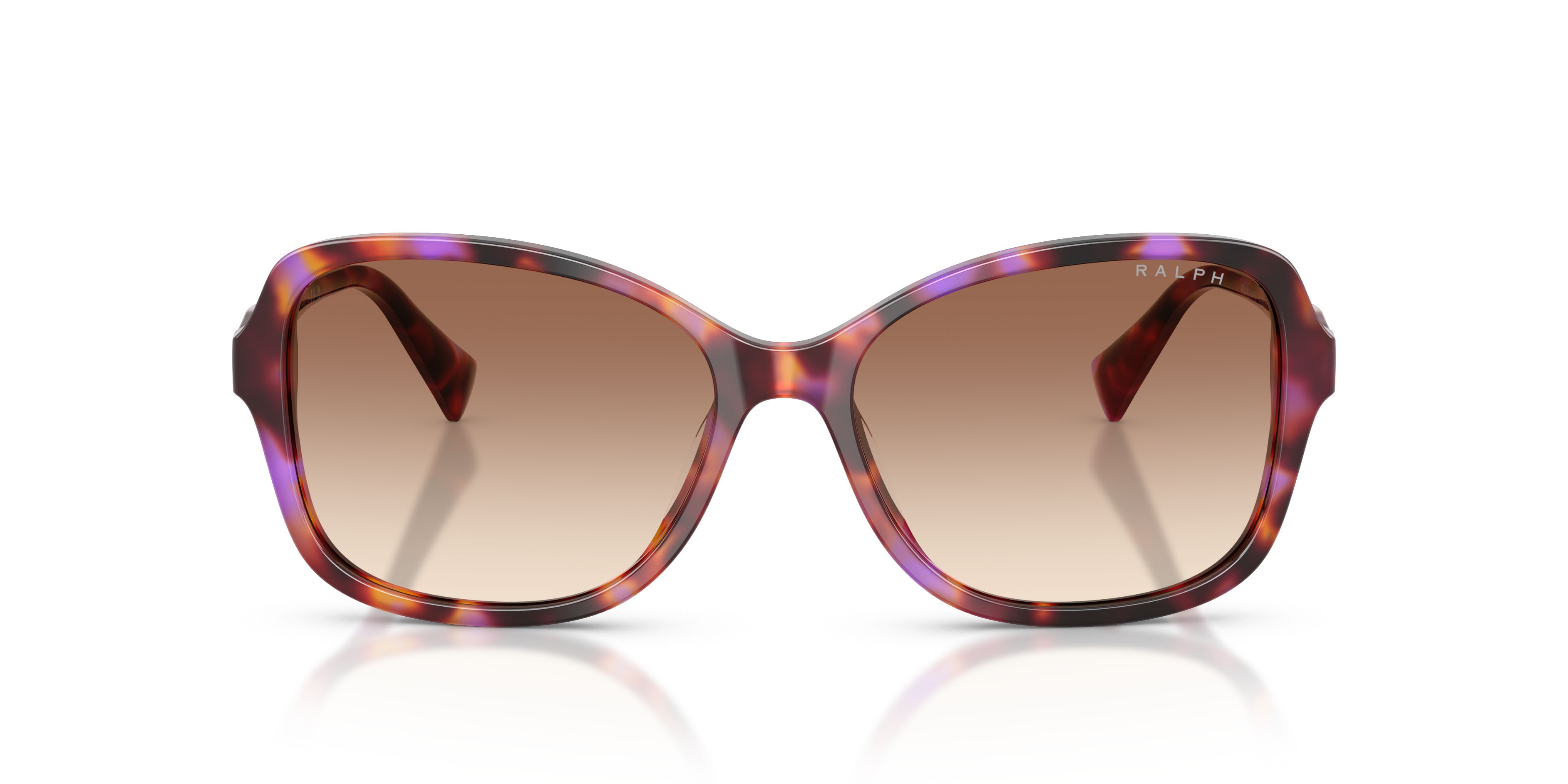 Sunglasses Ralph RA 5351U (623913) color havana violetto shape square lenses marrone sfumato