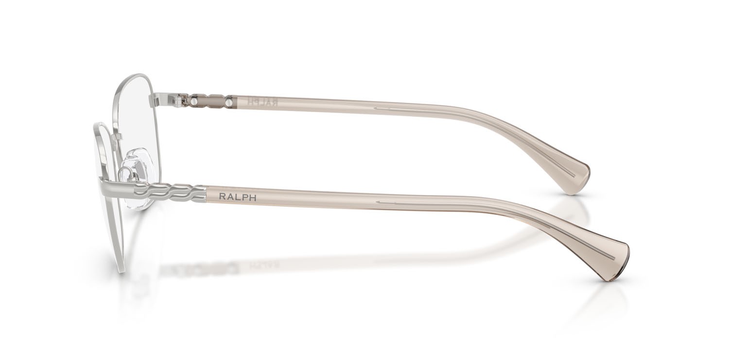 Eyeglasses Ralph RA 6062 (9001) color argento lucido shape square lenses lente demo