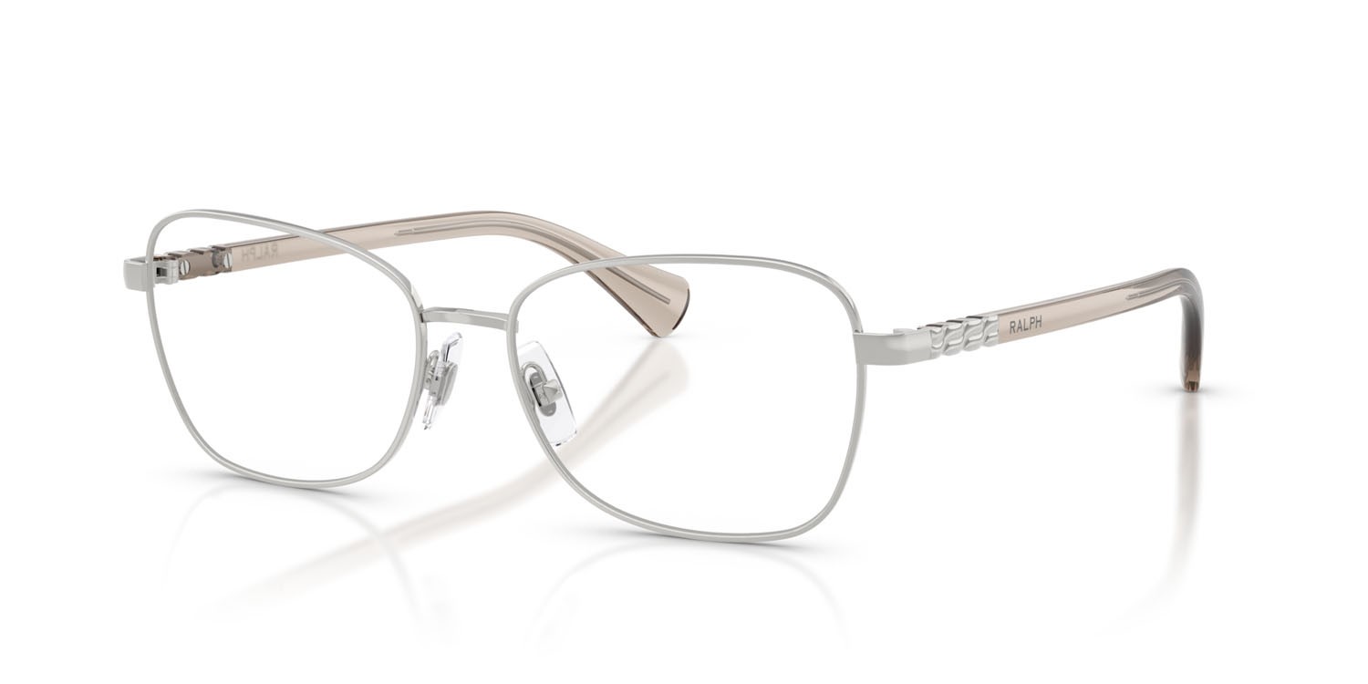 Eyeglasses Ralph RA 6062 (9001) color argento lucido shape square lenses lente demo
