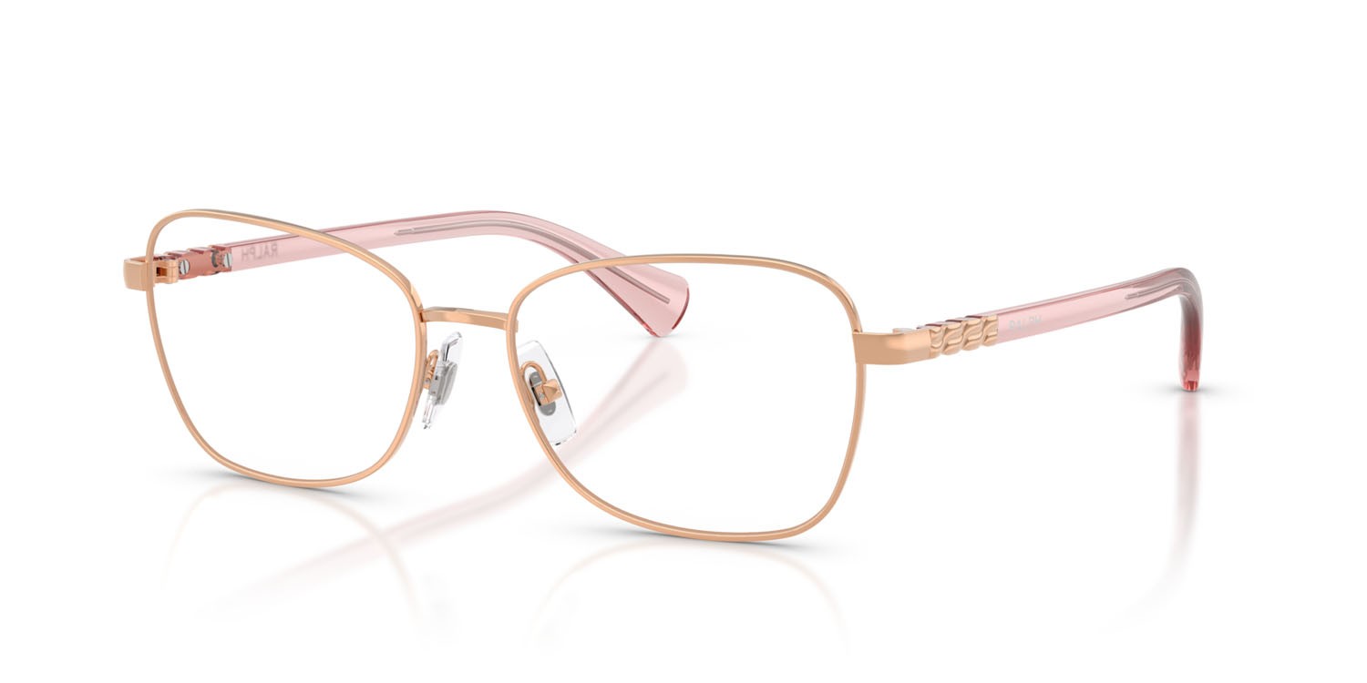 Eyeglasses Ralph RA 6062 (9427) color rose gold lucido shape square lenses lente demo