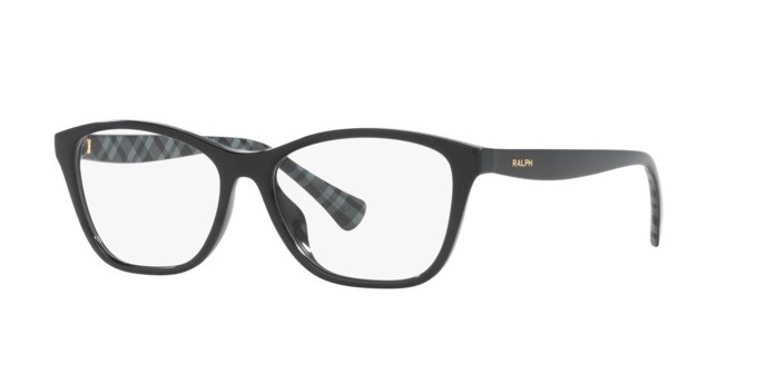 Brillen Ralph RA 7144U (5001) farbe nero lucido form quadratisch gläser lente demo