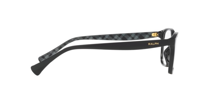 Brillen Ralph RA 7144U (5001) farbe nero lucido form quadratisch gläser lente demo
