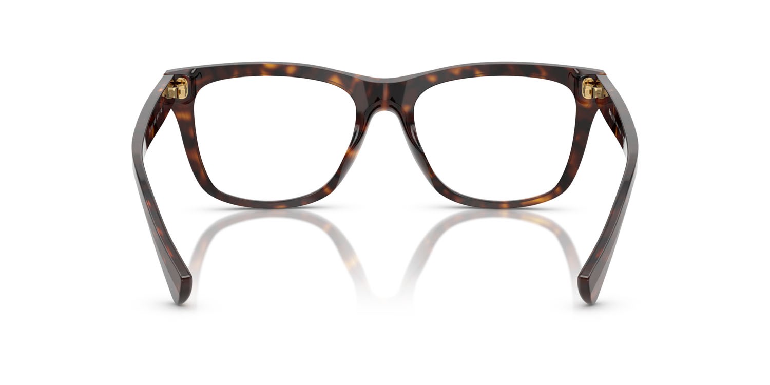 Eyeglasses Ralph RA 7170U (5003) color havana scuro lucido shape rectangle lenses lente demo