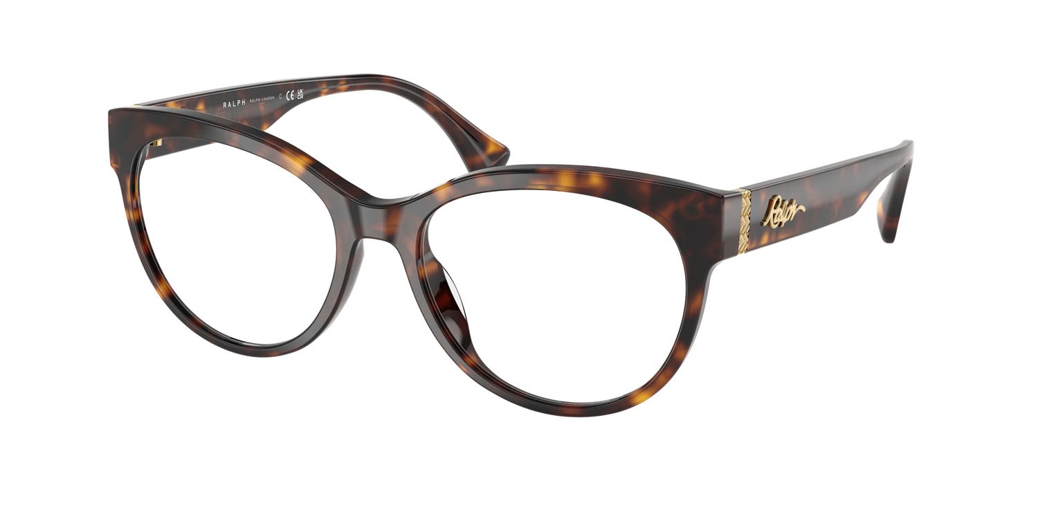 Eyeglasses Ralph RA 7173U (5003) color havana lucido shape pantos lenses lente demo
