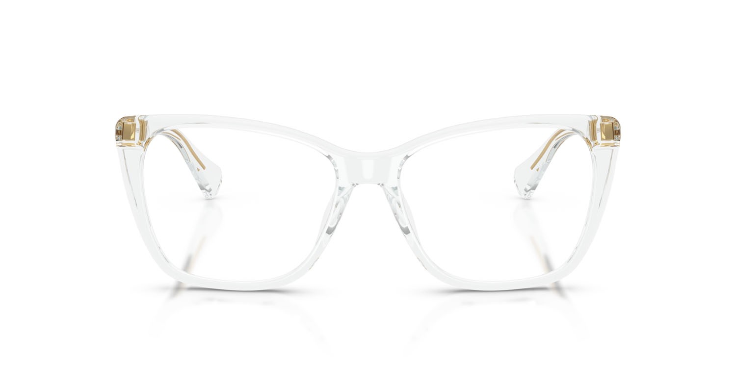 Eyeglasses Ralph RA 7177U (5002) color crystal brillante shape butterfly lenses lente demo