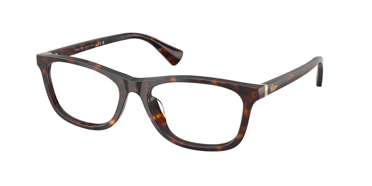 Occhiali da vista Ralph RA 7179U (5003) colore havana scuro lucido forma rettangolare lenti lente demo