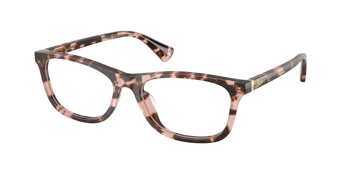 Occhiali da vista Ralph RA 7179U (6058) colore havana rosa forma rettangolare lenti lente demo