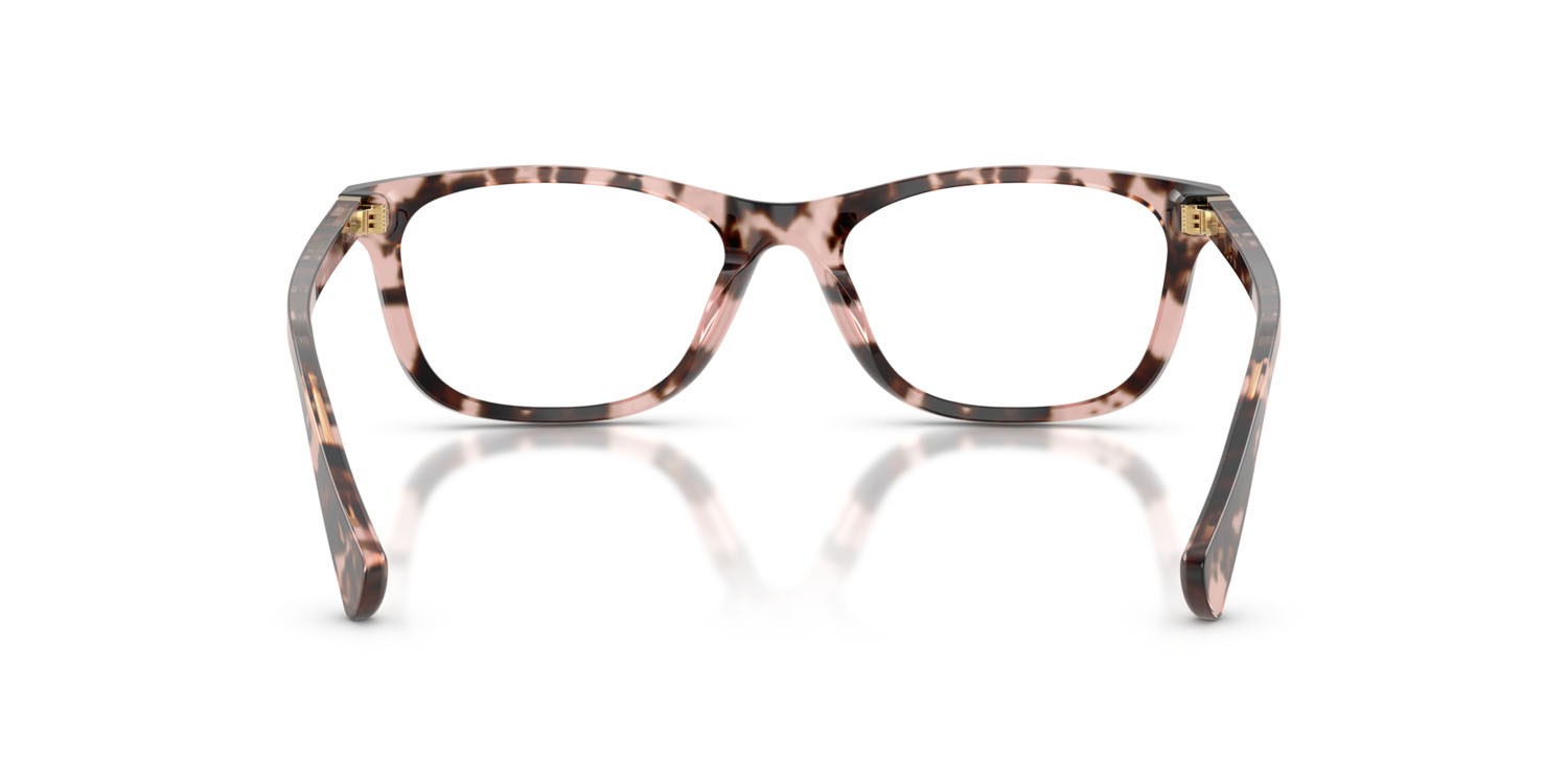 Occhiali da vista Ralph RA 7179U (6058) colore havana rosa forma rettangolare lenti lente demo