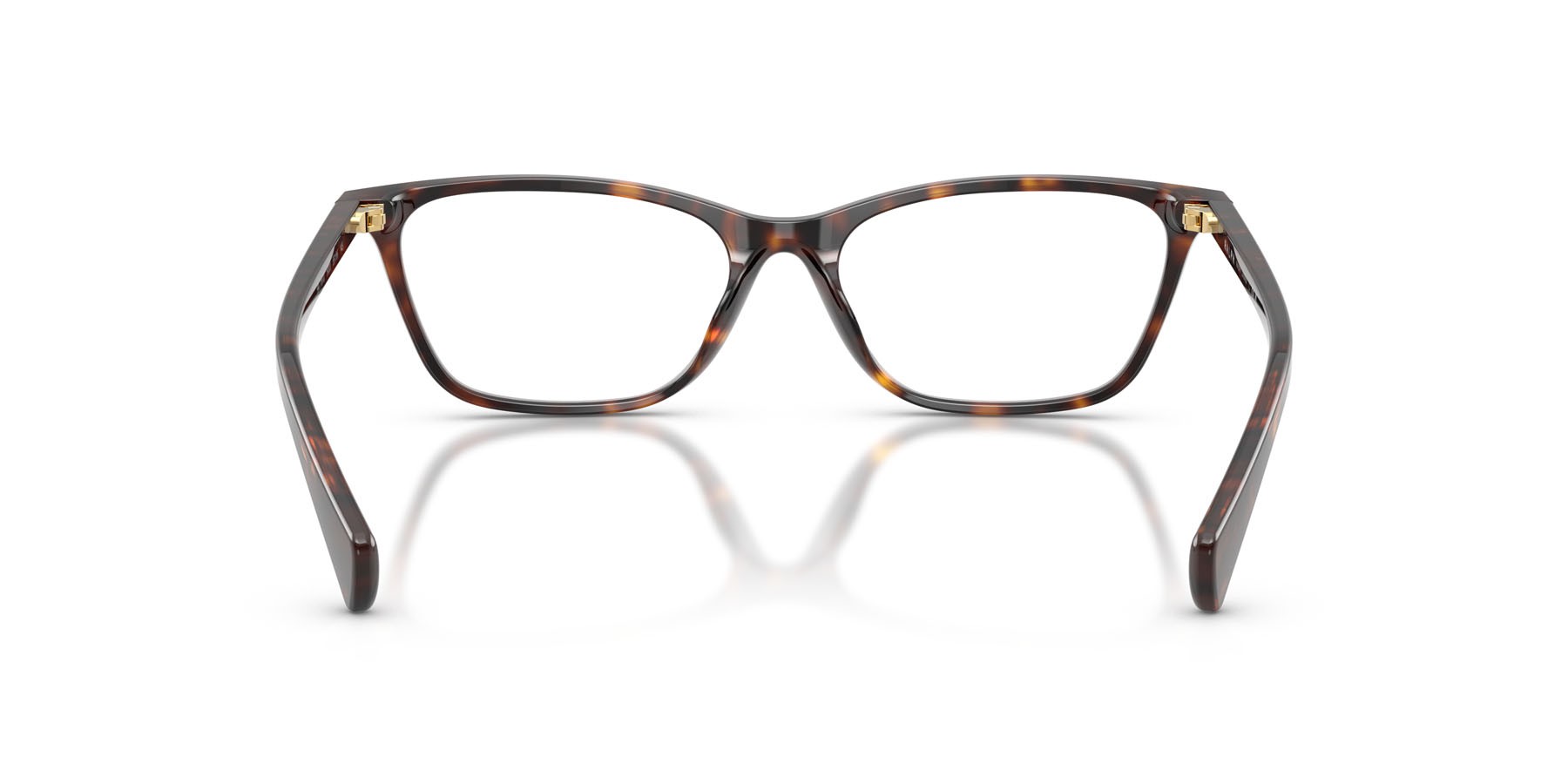 Eyeglasses Ralph RA 7187U (5003) color havana scuro lucido shape rectangle lenses lente demo
