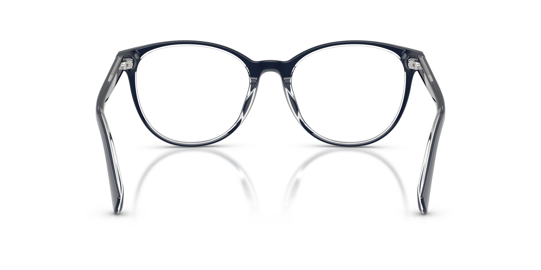 Occhiali da vista Ralph RA 7188U (6298) colore blu su trasparente forma rotondo lenti lente demo