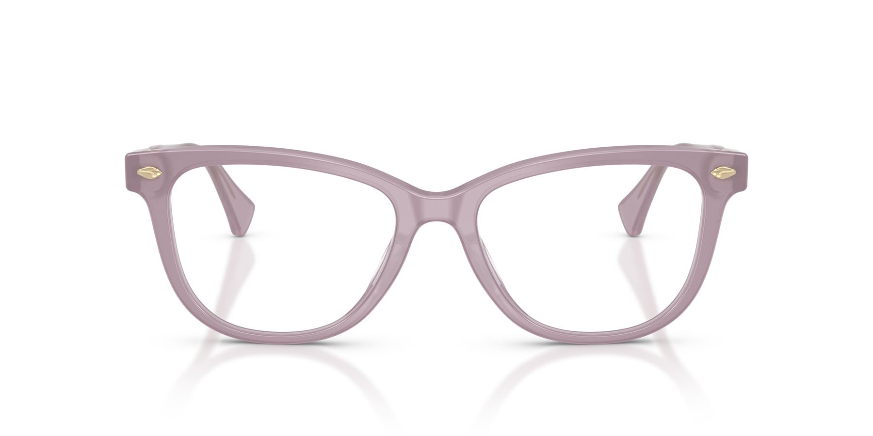 Occhiali da vista Ralph RA 7189U (6238) colore viola perlaceo forma pantos lenti lente demo