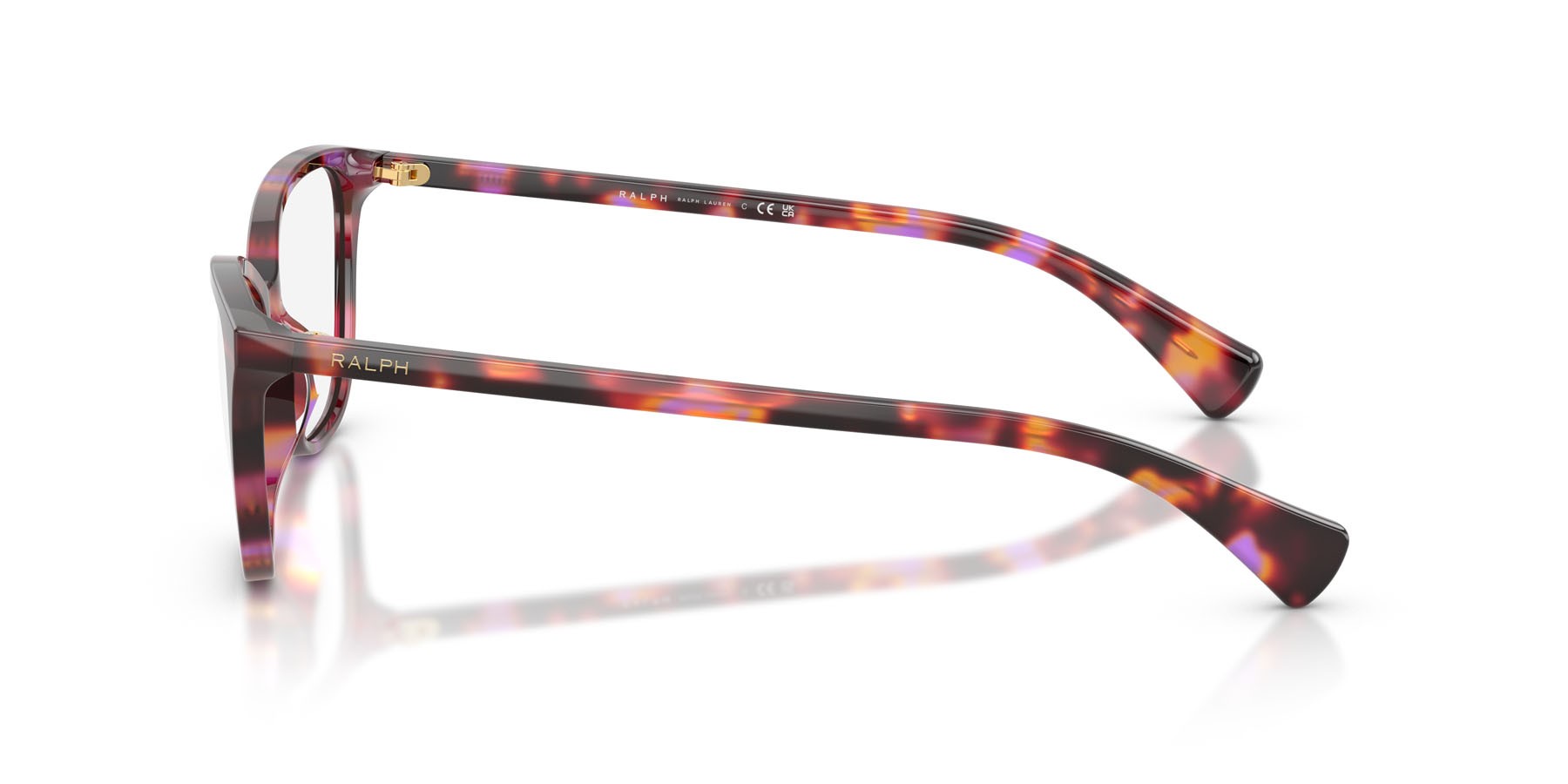 Occhiali da vista Ralph RA 7190U (6239) colore rosa trasparente forma farfalla lenti lente demo