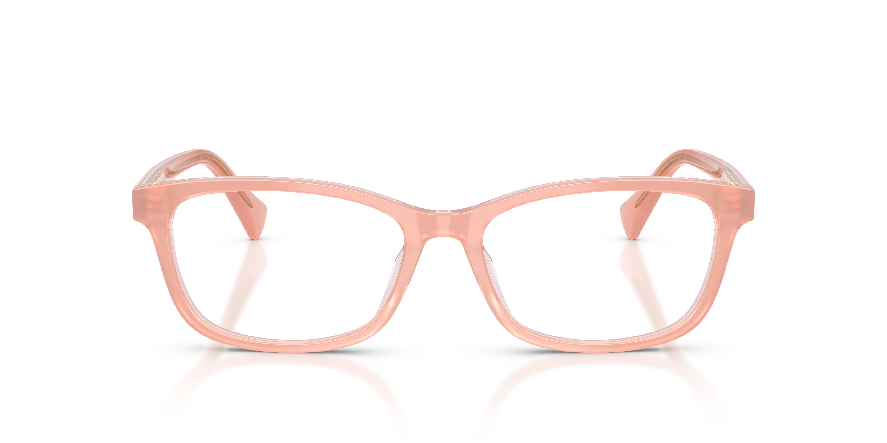 Occhiali da vista Ralph RA 7194U (6296) colore rose/transparent forma rettangolare lenti lente demo