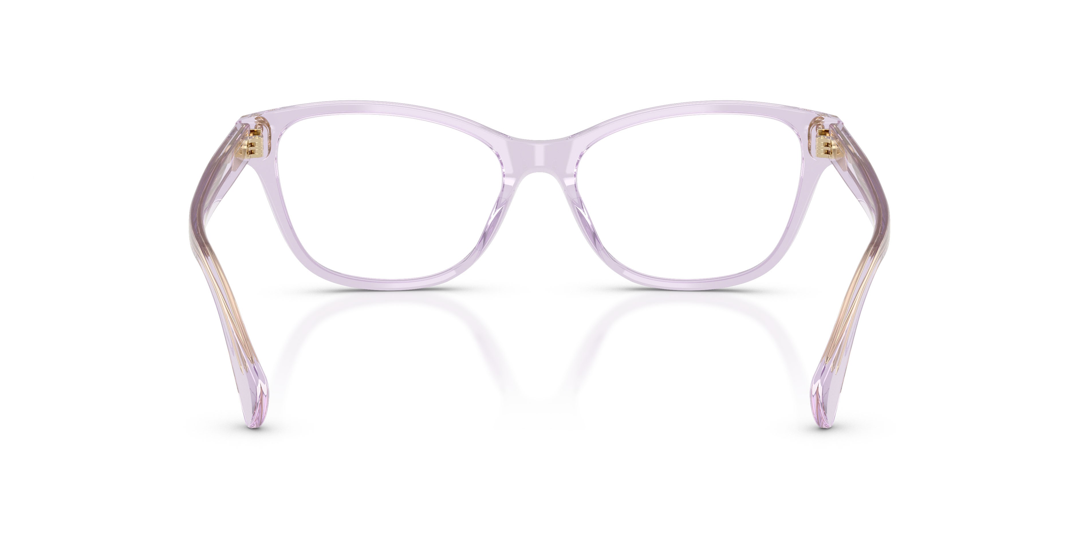 Occhiali da vista Ralph RA 7195U (6370) colore rosa trasparente forma rettangolare lenti lente demo