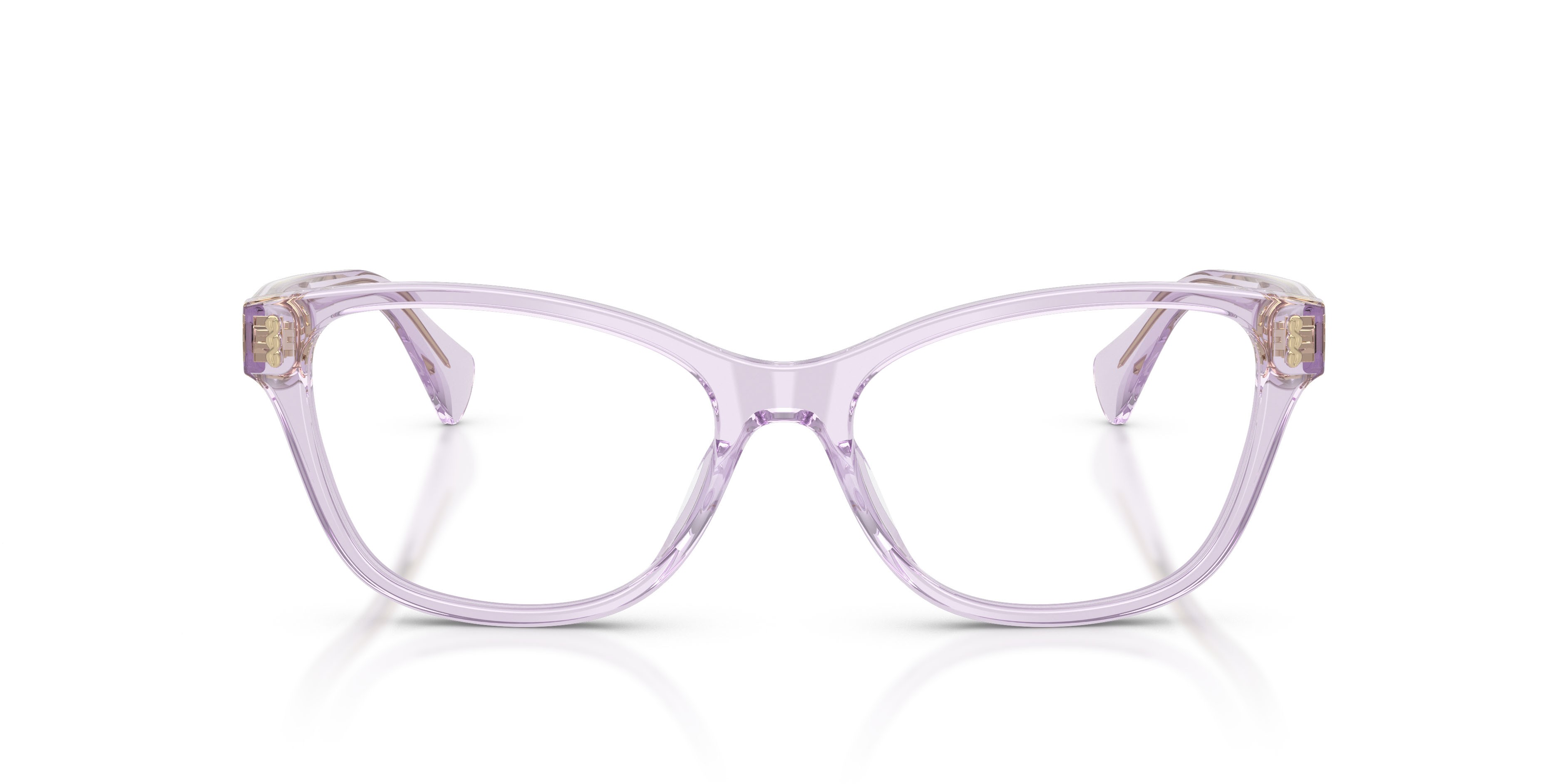 Occhiali da vista Ralph RA 7195U (6370) colore rosa trasparente forma rettangolare lenti lente demo
