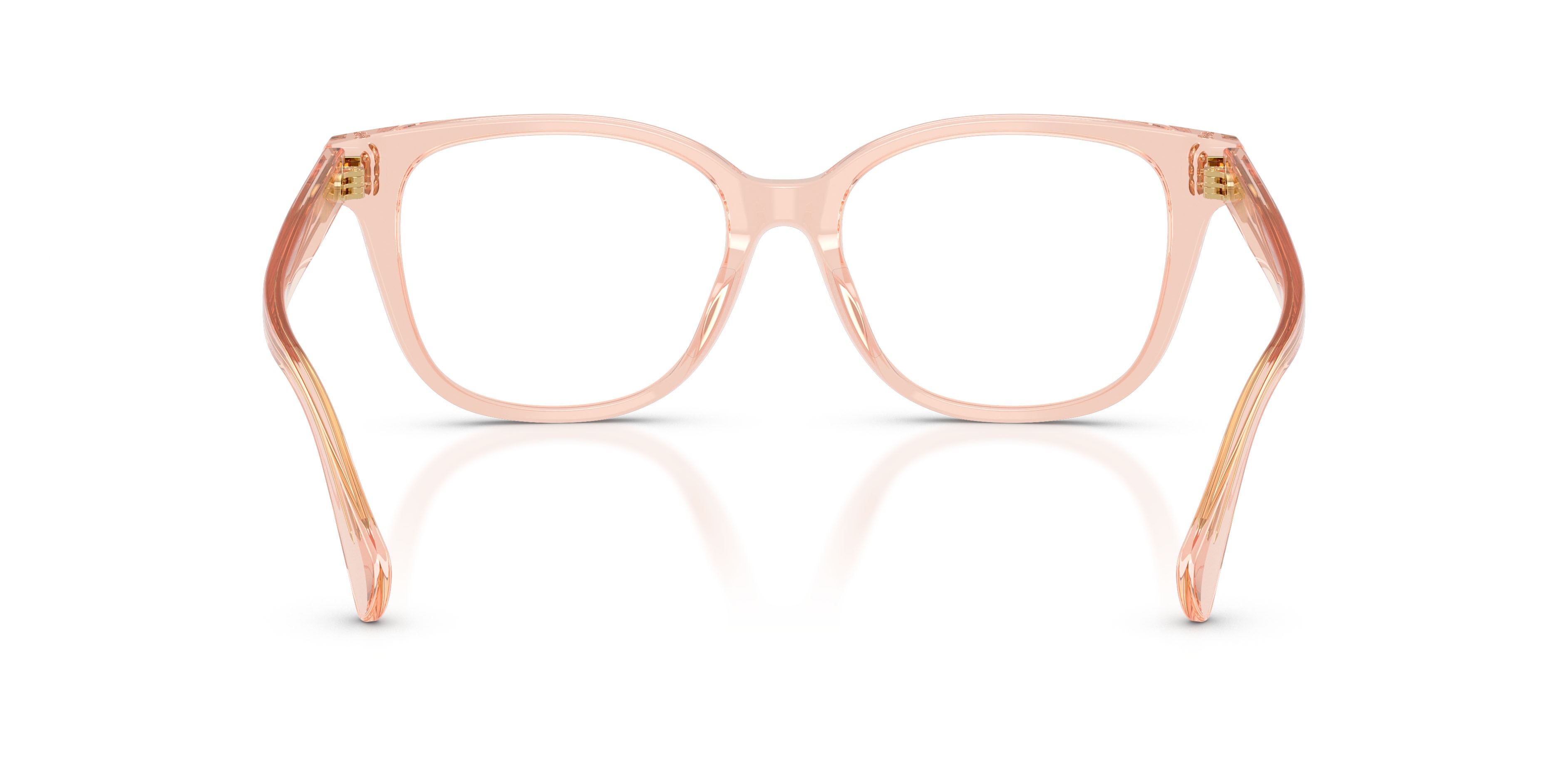 Eyeglasses Ralph RA 7196U (6344) color pesca shape square lenses lente demo