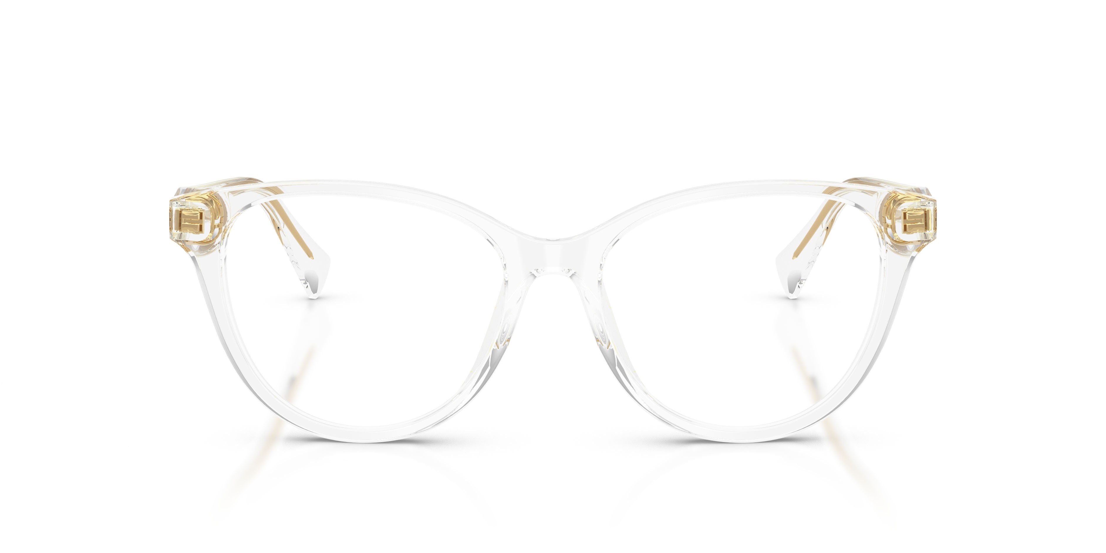 Eyeglasses Ralph RA 7198U (5002) color cristallo shape butterfly lenses lente demo