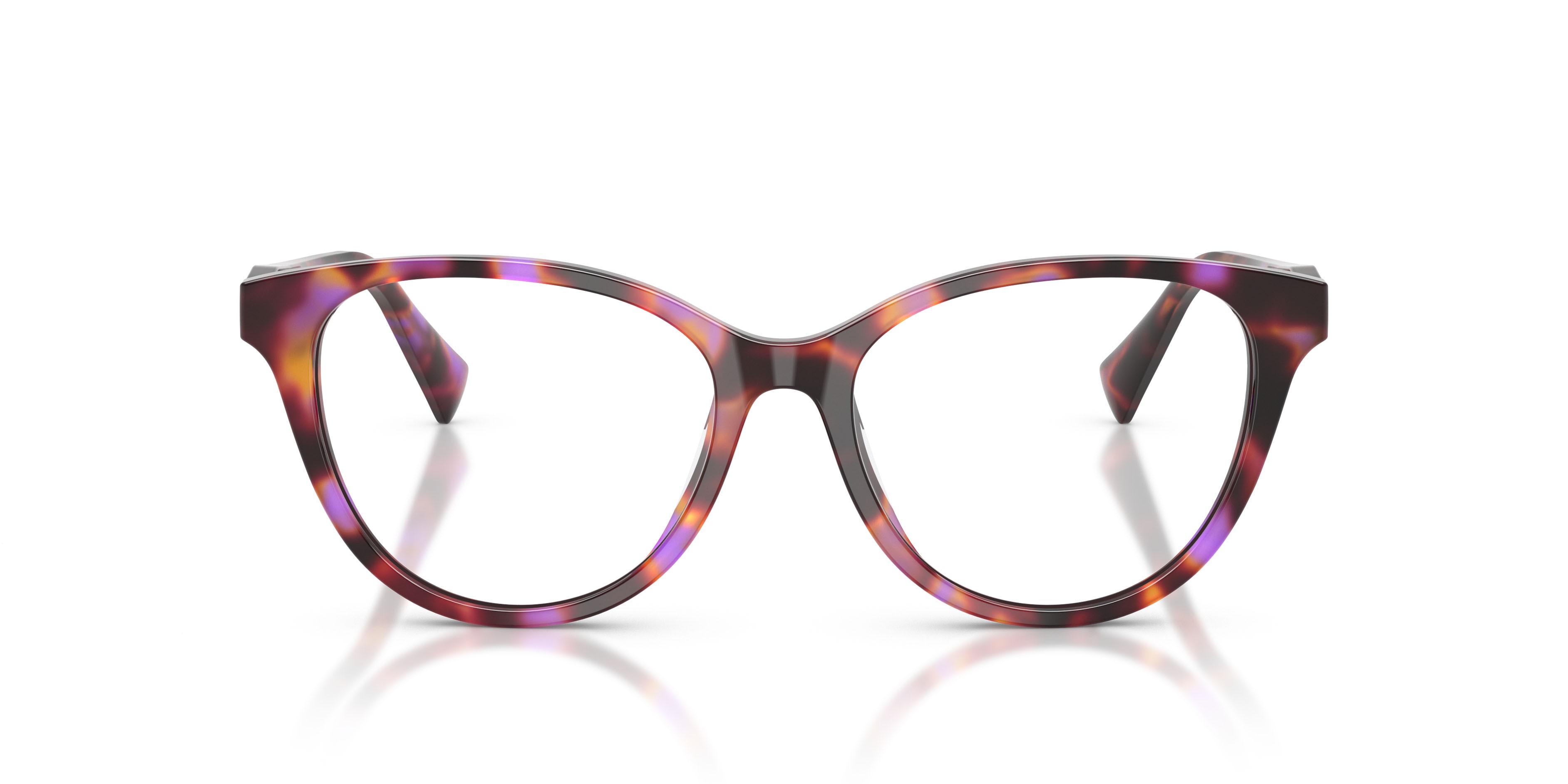Occhiali da vista Ralph RA 7198U (6239) colore havana violetto forma farfalla lenti lente demo