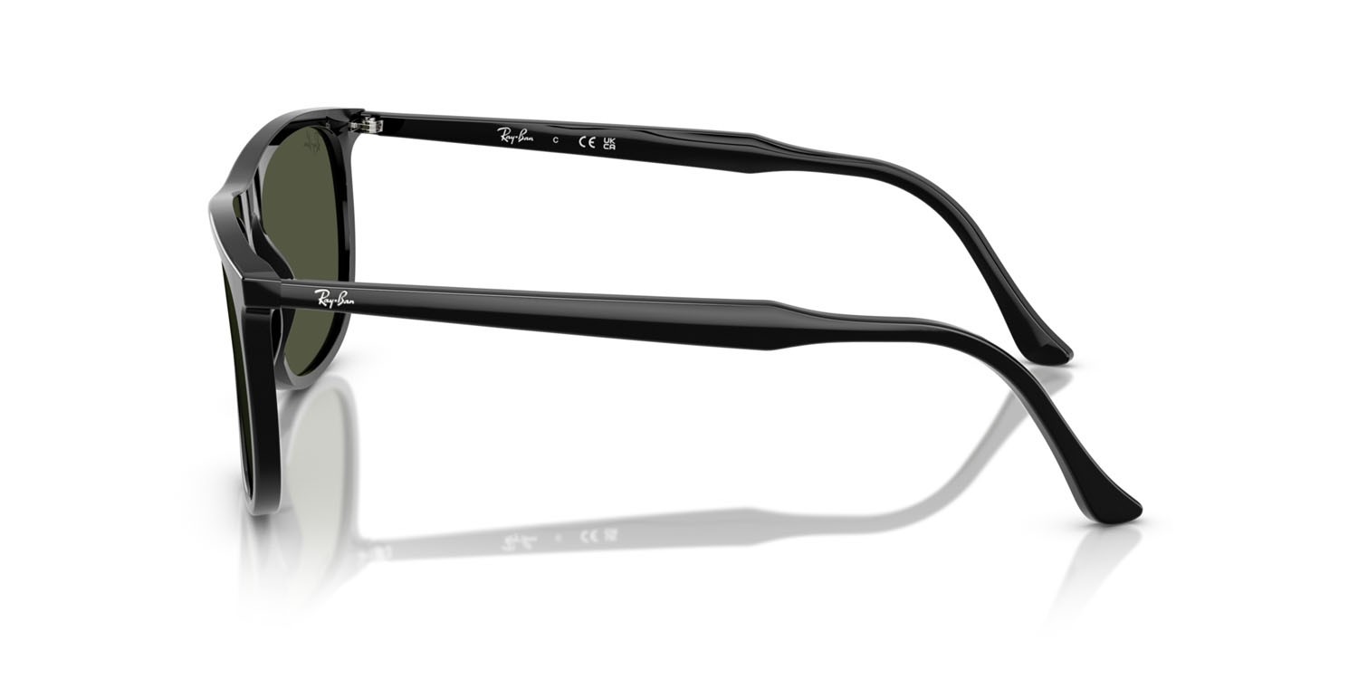 Sonnenbrillen Ray-Ban RB 2216 (901/31) farbe nero form rechteckig gläser verde