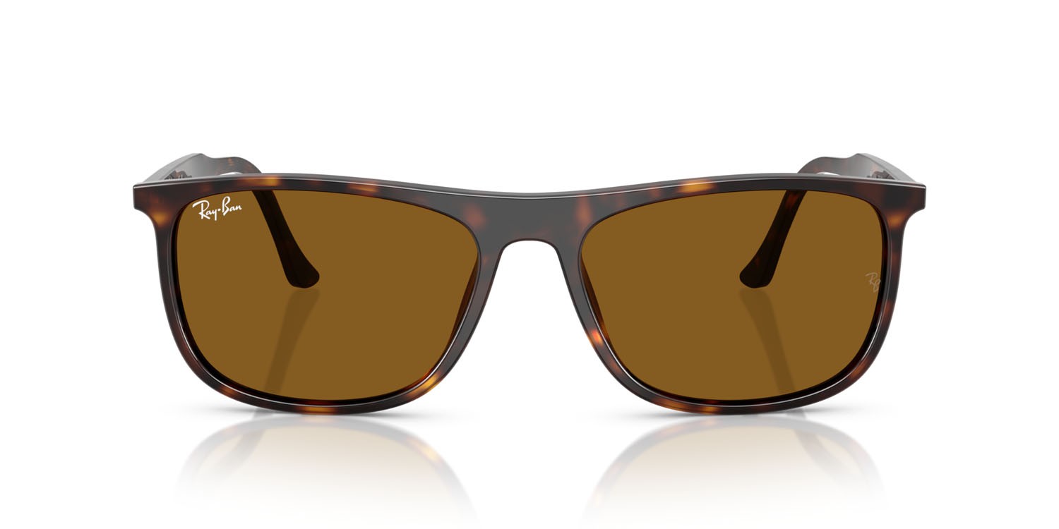Sonnenbrillen Ray-Ban RB 2216 (902/33) farbe havana form rechteckig gläser marrone