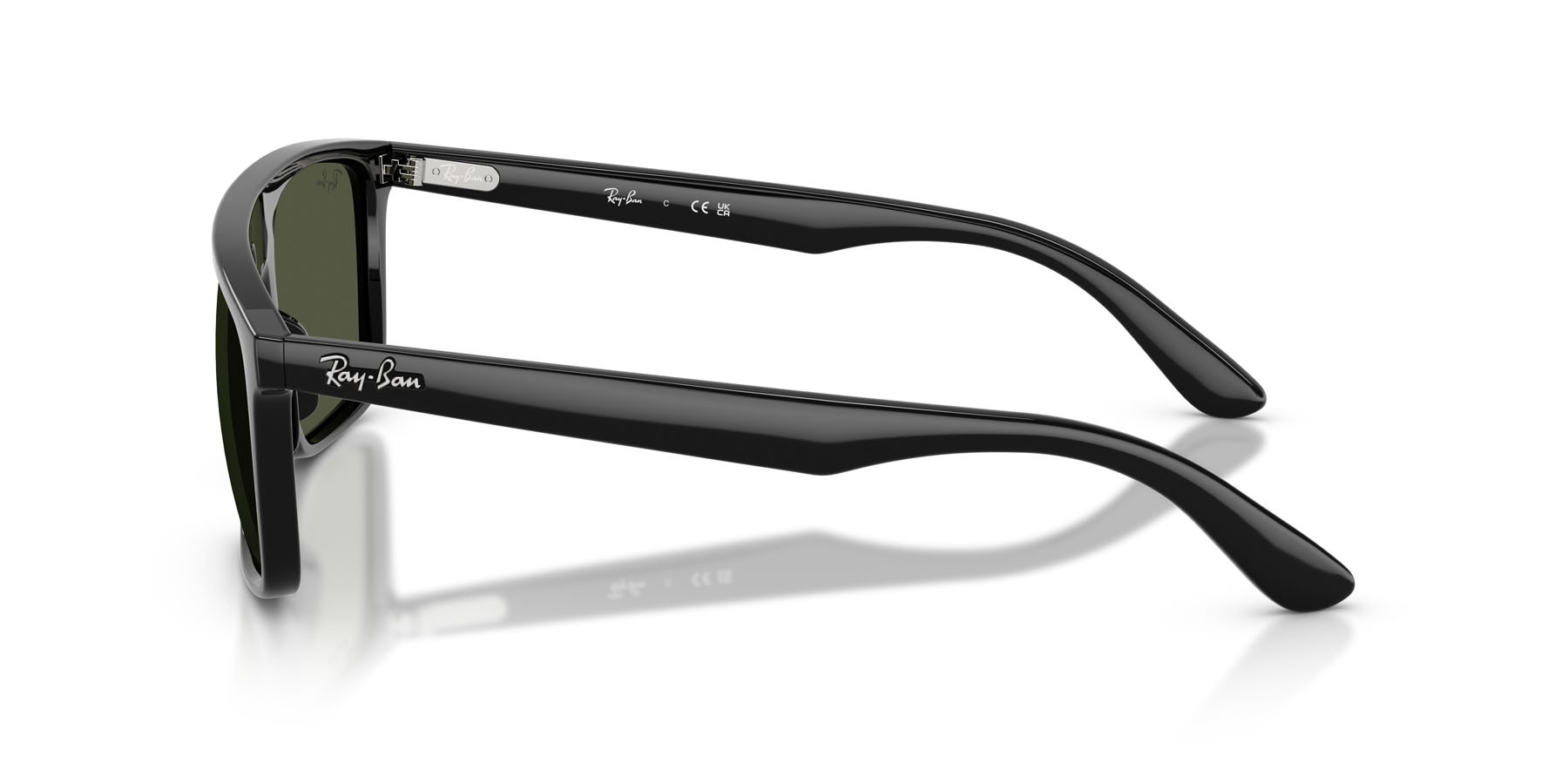 Sonnenbrillen Ray-Ban RB 2222 (901/31) farbe nero form quadratisch gläser verde