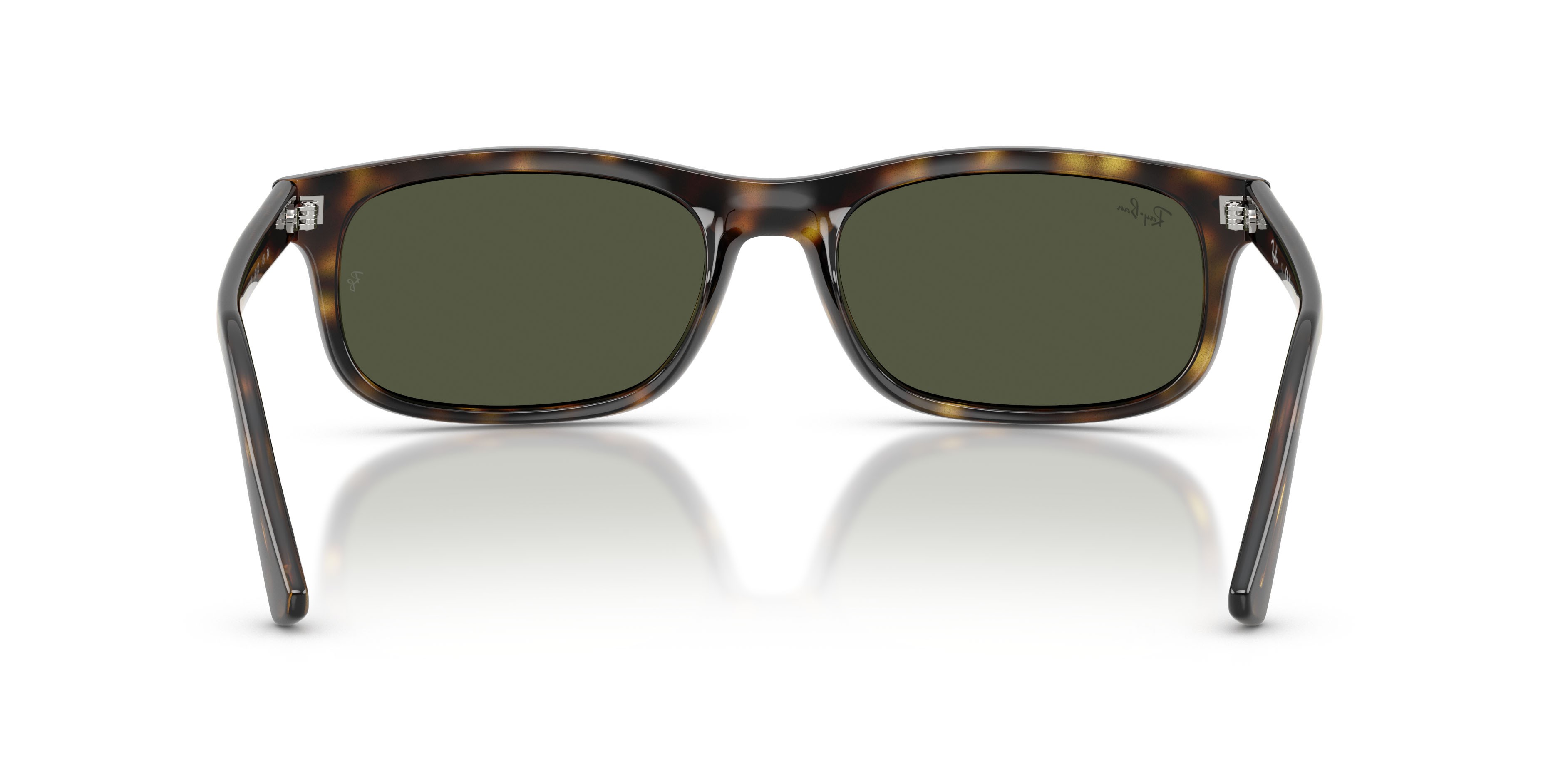 Sonnenbrillen Ray-Ban RB 2224 (710/31) farbe havana form rechteckig gläser verde