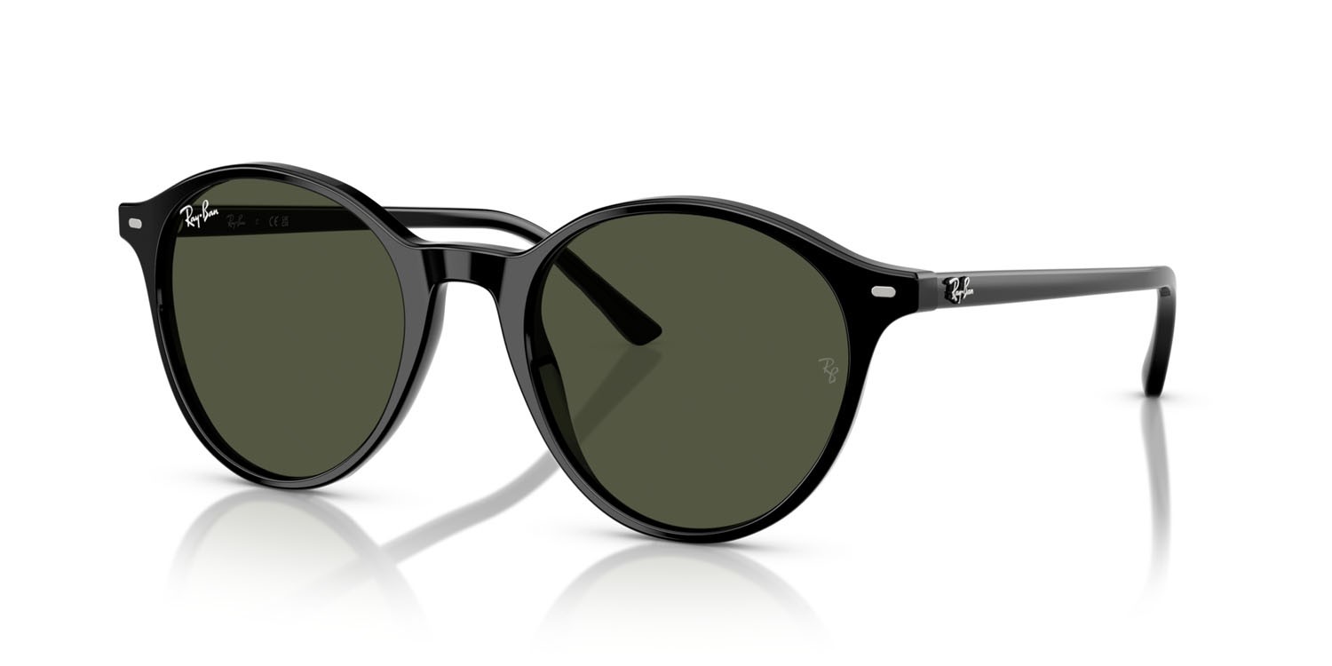 Sonnenbrillen Ray-Ban Bernard RB 2230 (901/31) farbe nero form pantos gläser g-15 verde